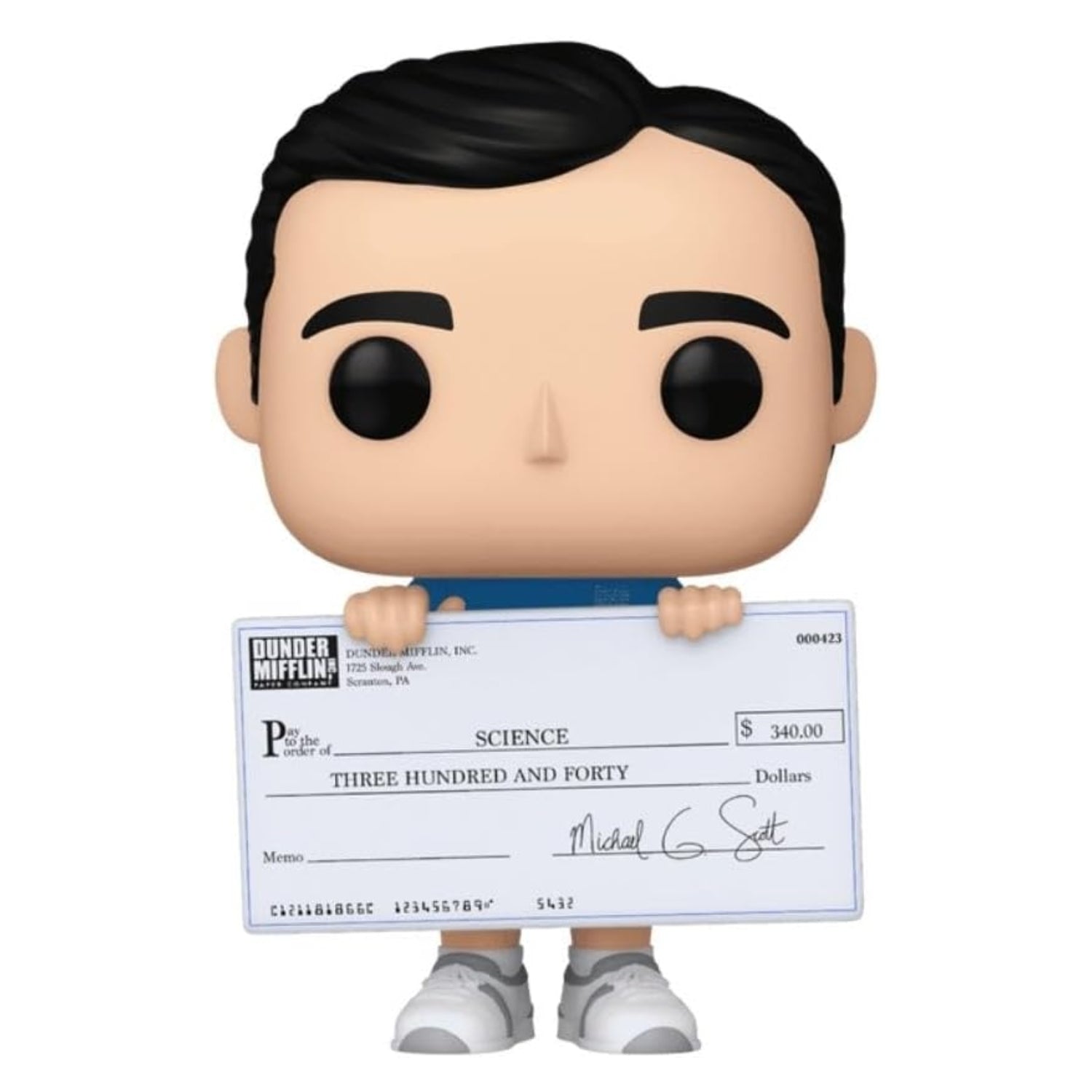 Funko Pop! Michael With Check (Com Cheque) 1395 - The Office - Geek Plus