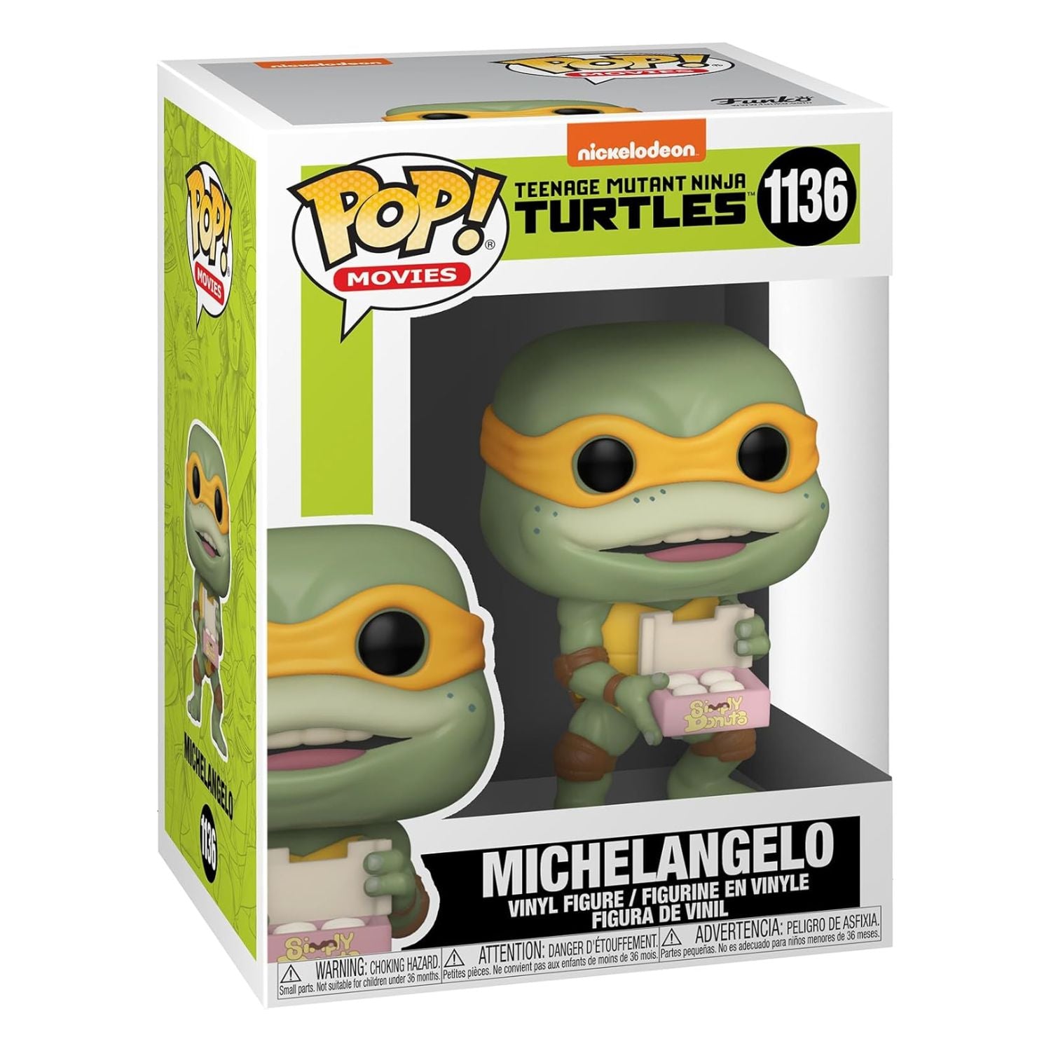 Funko Pop! Michelangelo 1136 - As Tartarugas Ninja - Geek Plus