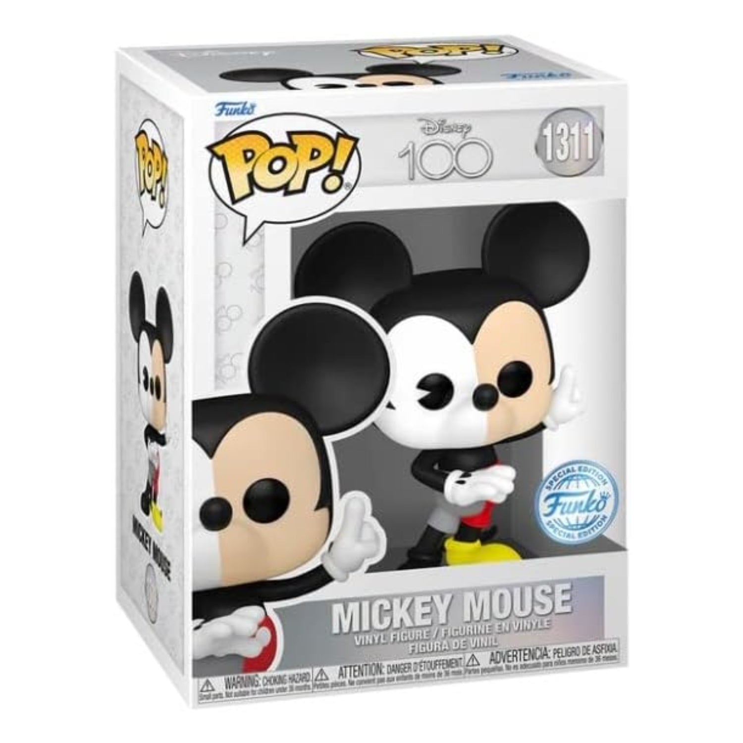 Funko Pop! Mickey Mouse 1311 (Exclusive Edition) - Disney - Geek Plus