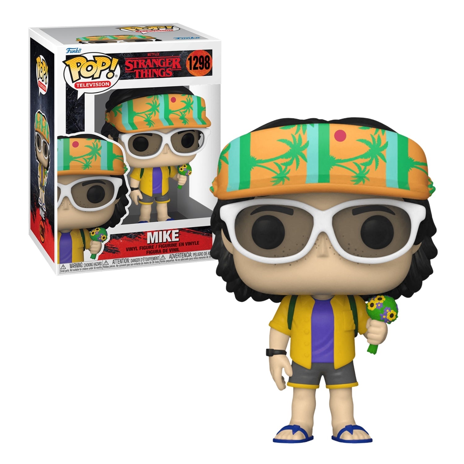 Funko Pop! Mike (Férias na Califórnia) 1298 - Stranger Things - Geek Plus