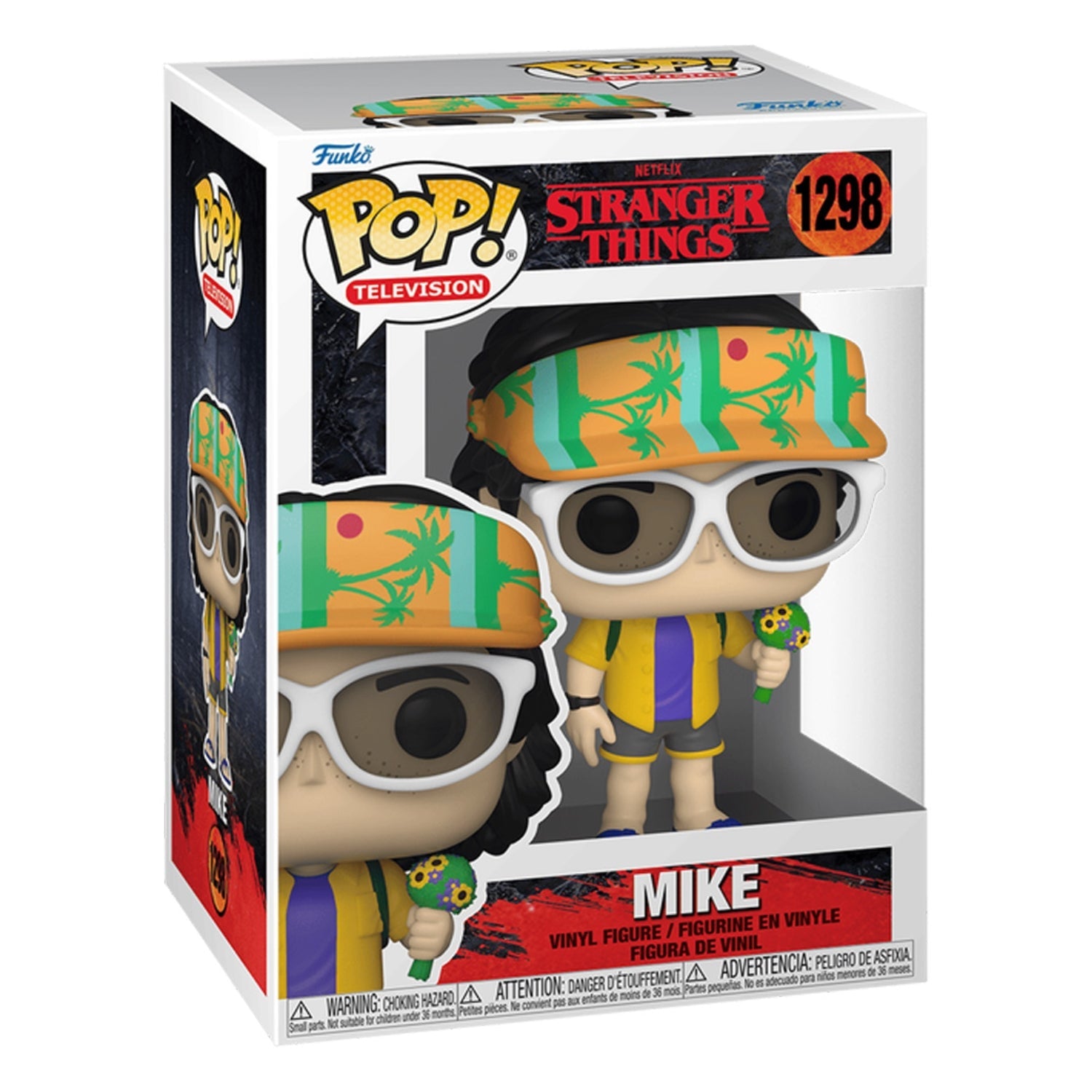 Funko Pop! Mike (Férias na Califórnia) 1298 - Stranger Things - Geek Plus
