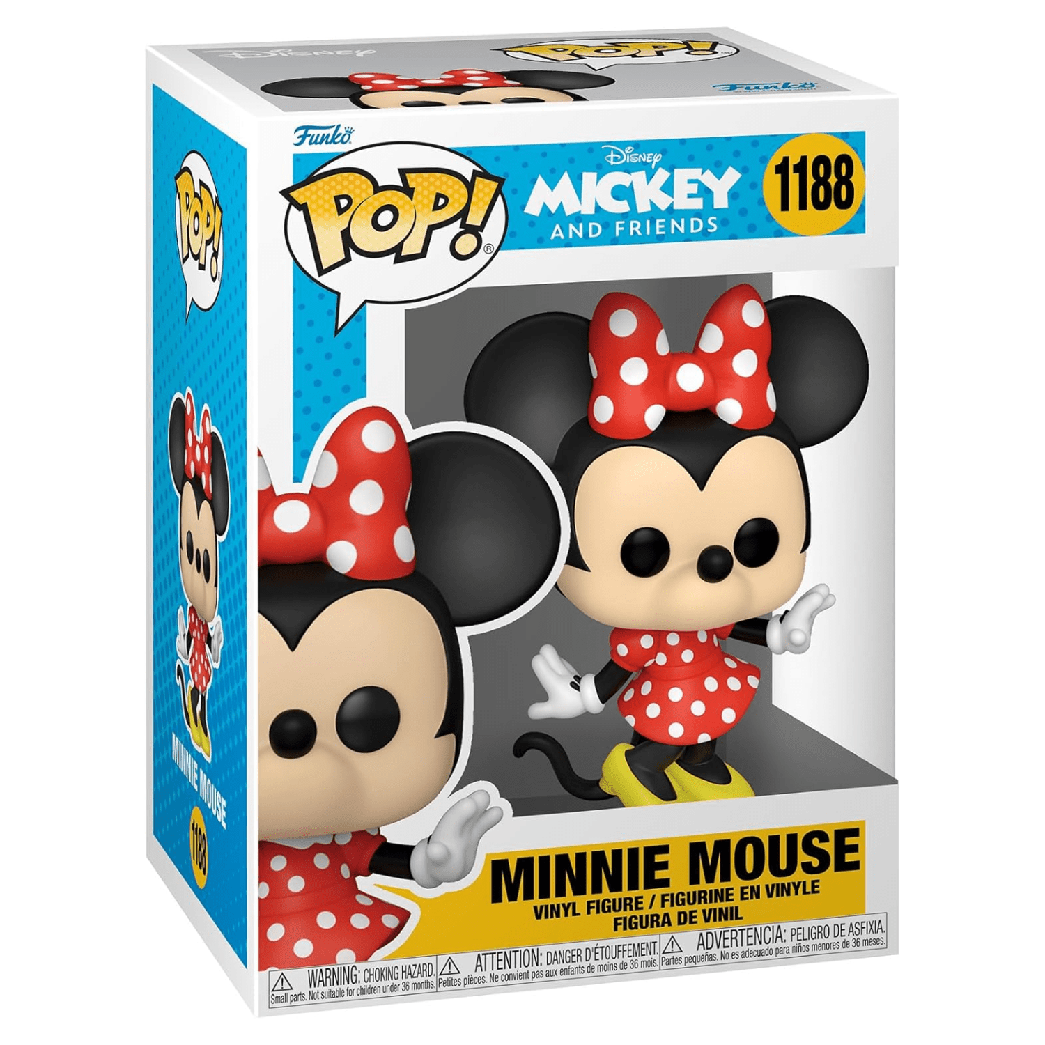 Funko Pop! Minnie Mouse 1188 - Disney Mickey And Friends - Geek Plus