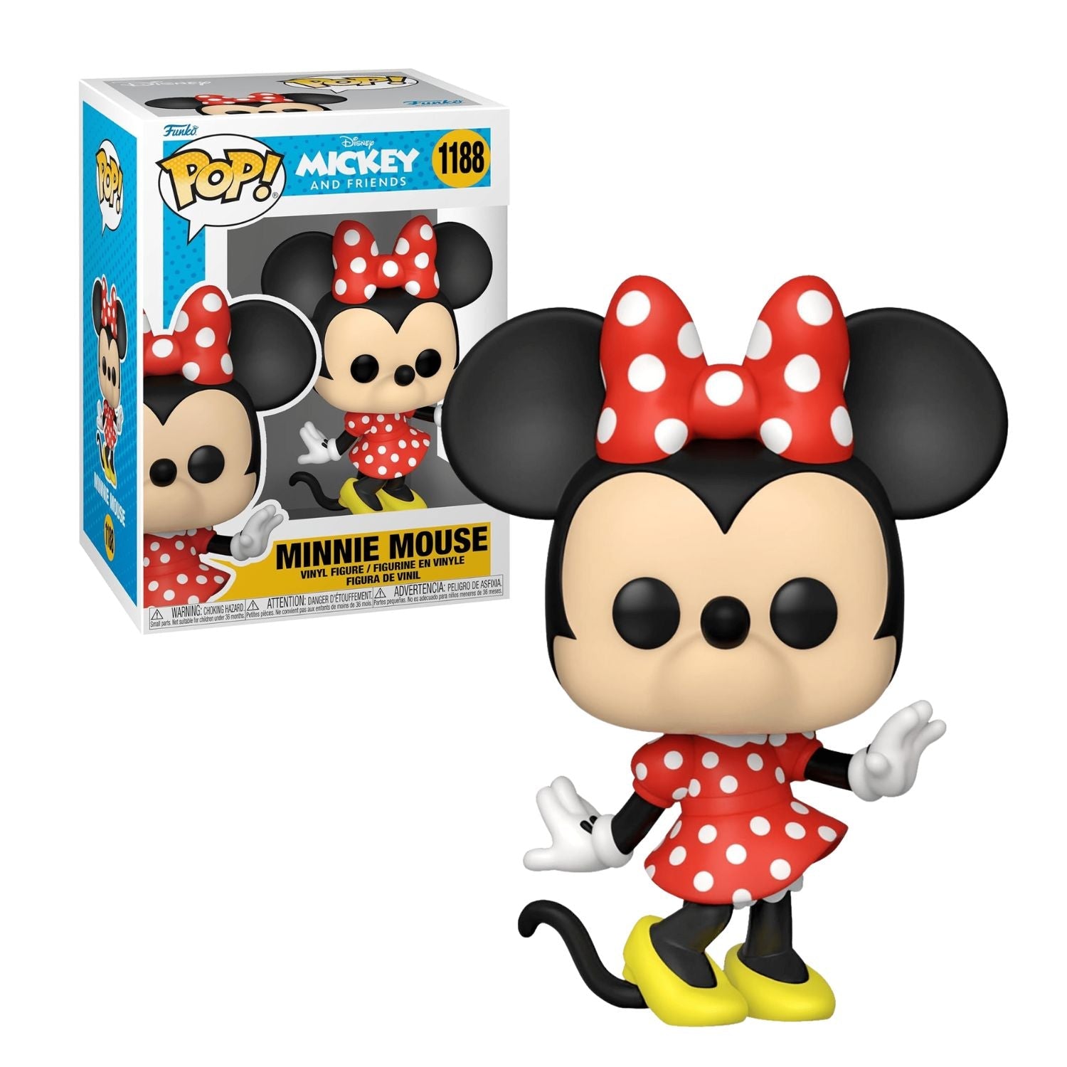 Funko Pop! Minnie Mouse 1188 - Disney Mickey And Friends - Geek Plus