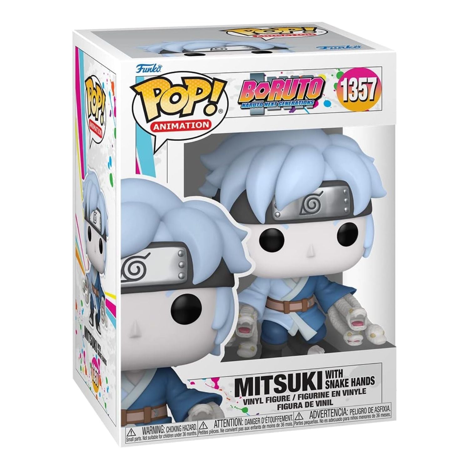 Funko Pop! Mitsuki with Snake Hands (Mãos de Cobra) 1357 - Boruto - Geek Plus