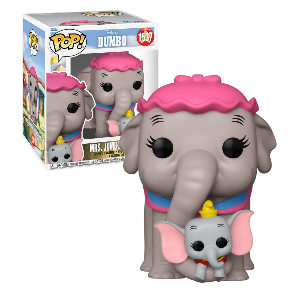 Funko Pop! Mrs. Jumbo with Dumbo 1537 Super Sized - Disney Dumbo - Geek Plus