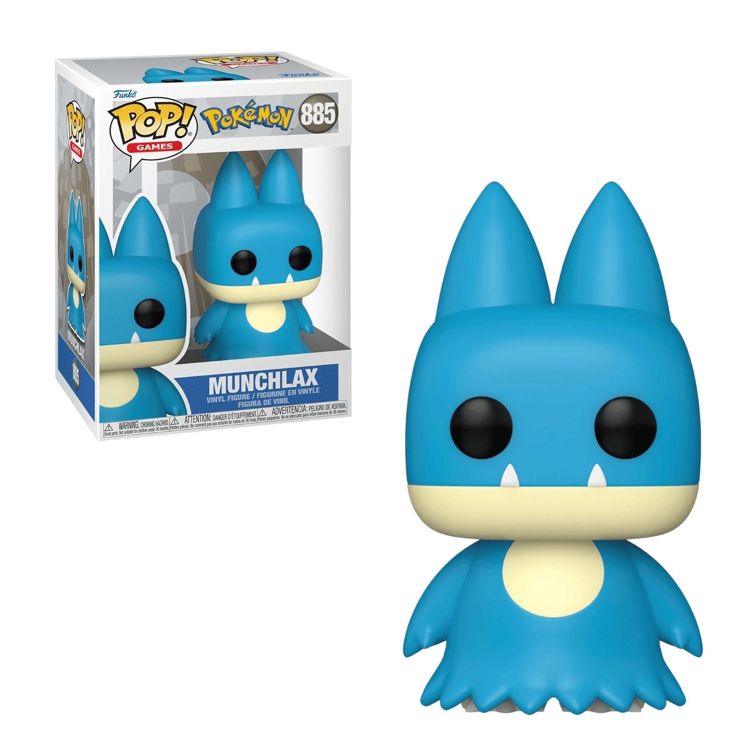 Funko Pop! Munchlax 885 - Pokémon - Geek Plus