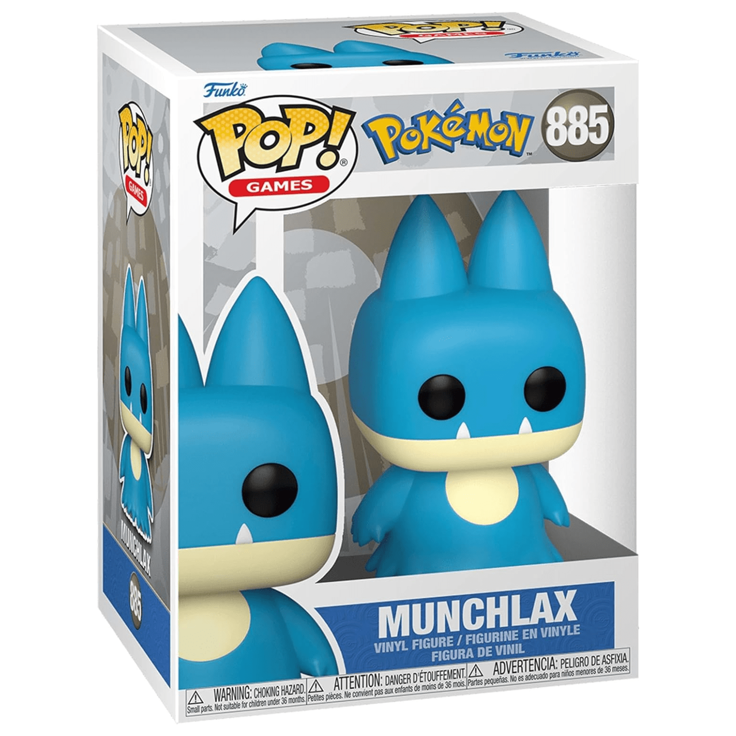 Funko Pop! Munchlax 885 - Pokémon - Geek Plus