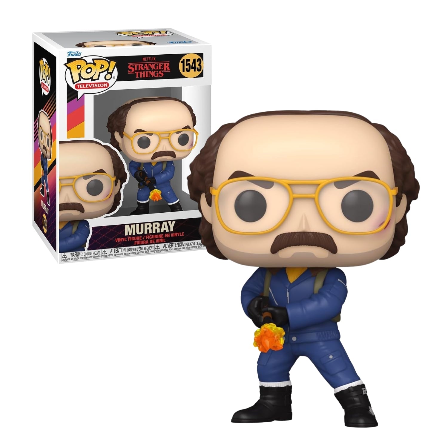 Funko Pop! Murray 1543 - Stranger Things - Geek Plus