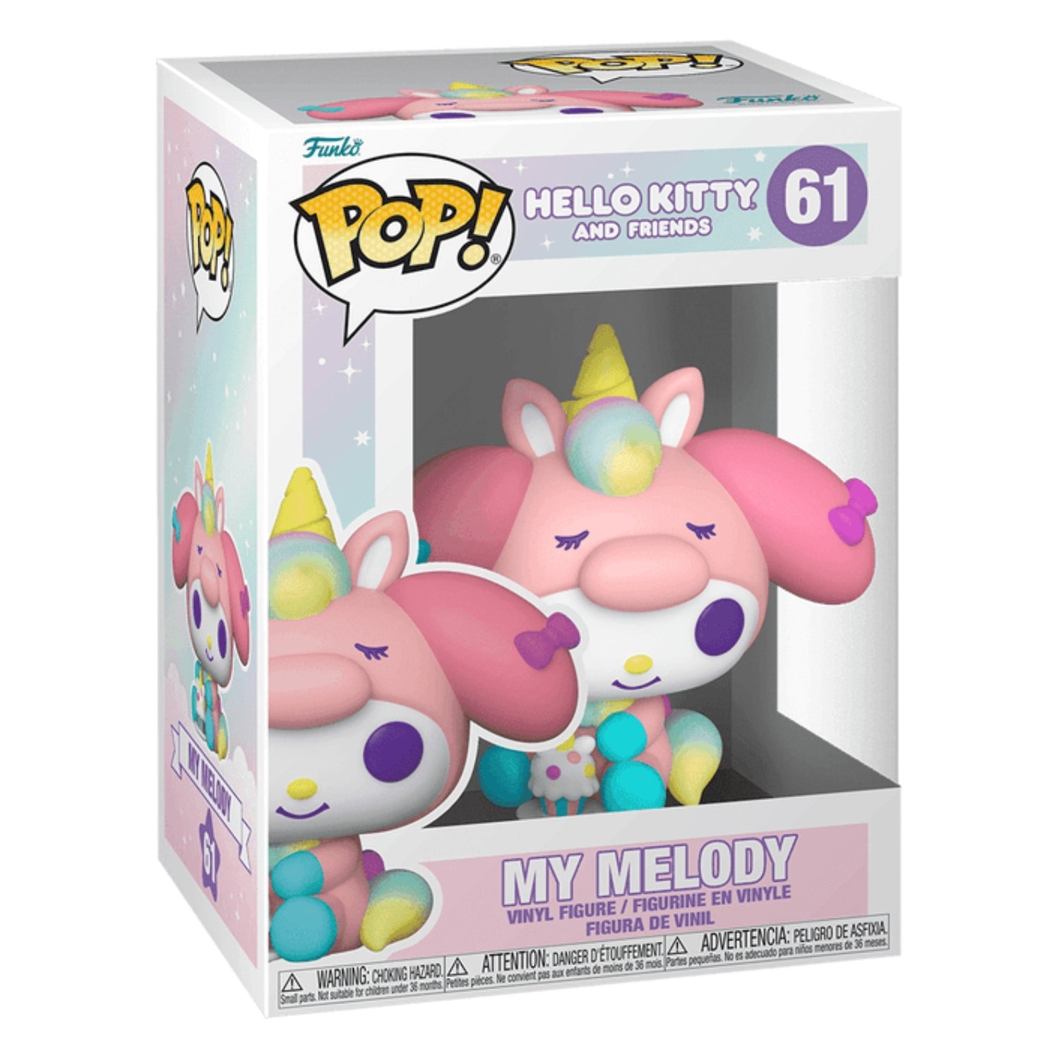 Funko Pop! My Melody Unicorn 61 - Hello Kitty And Friends - Geek Plus