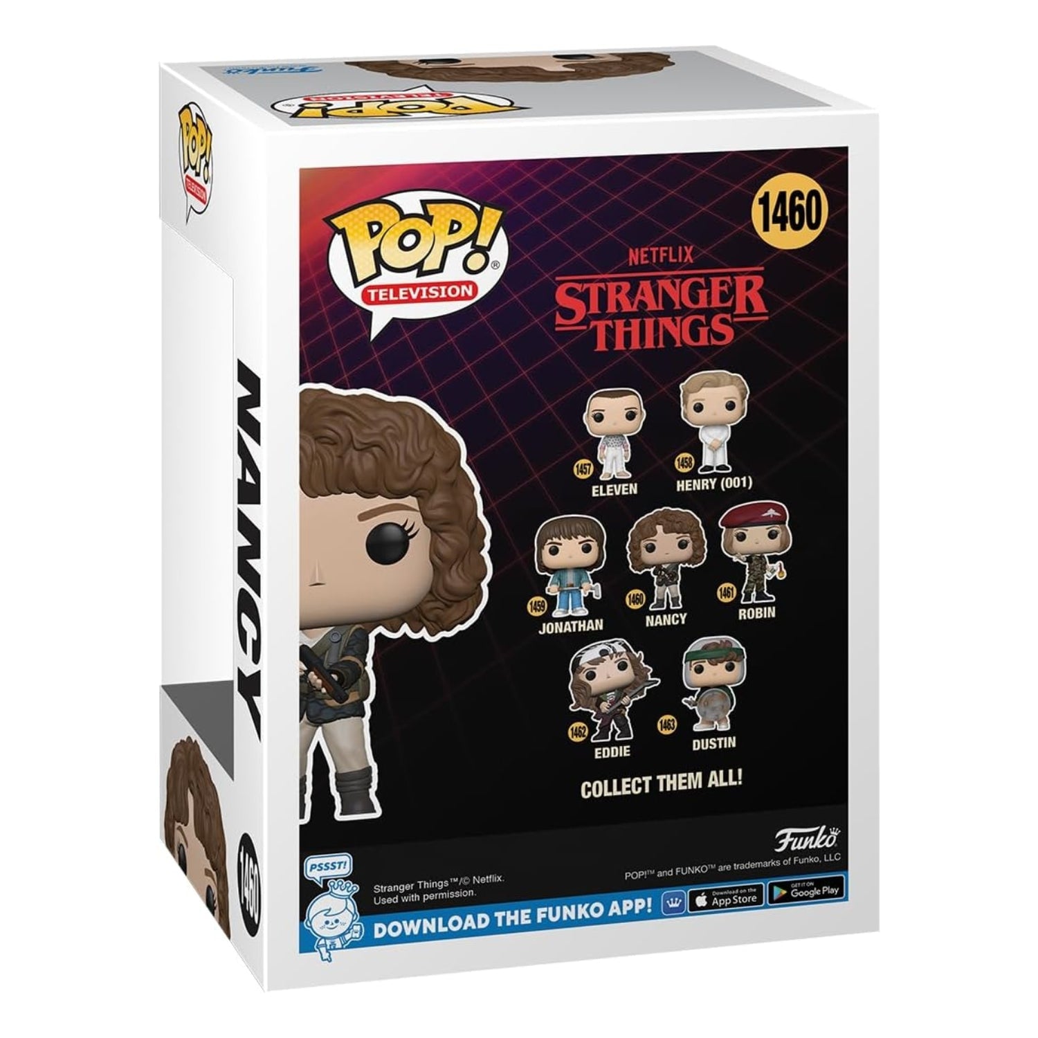 Funko Pop! Nancy 1460 - Netflix Stranger Things - Geek Plus
