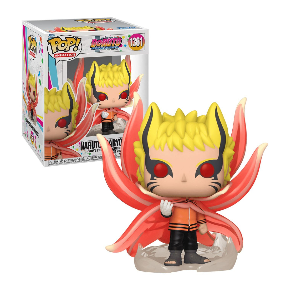 Funko Pop! Naruto (Baryon Mode) 1361 Super Sized - Boruto - Geek Plus