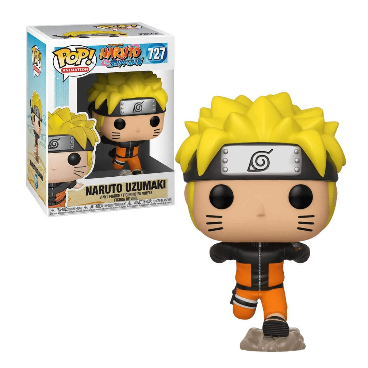 Funko Pop! Naruto Correndo 727 - Naruto Shippuden - Geek Plus
