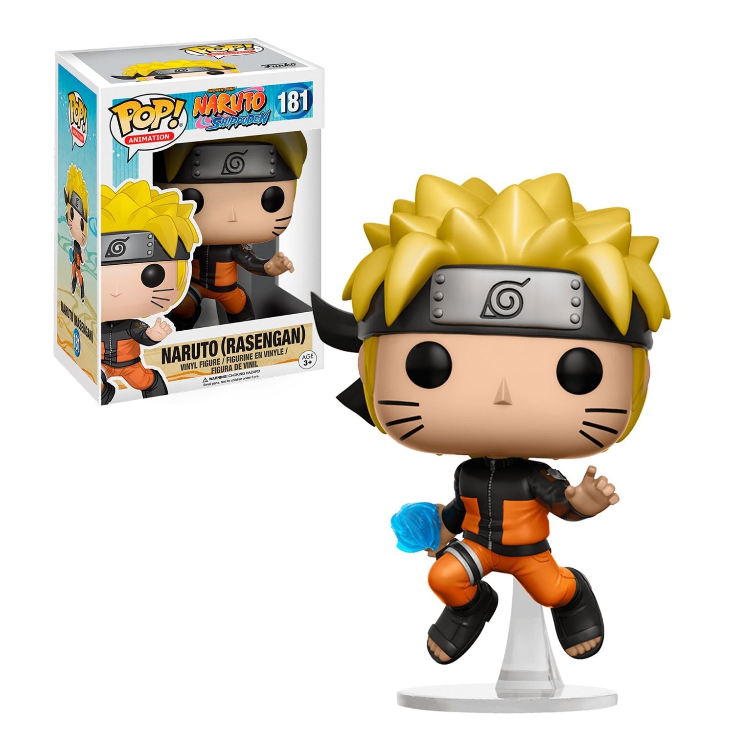 Funko Pop! Naruto (Rasengan) 181 - Naruto Shippuden - Geek Plus