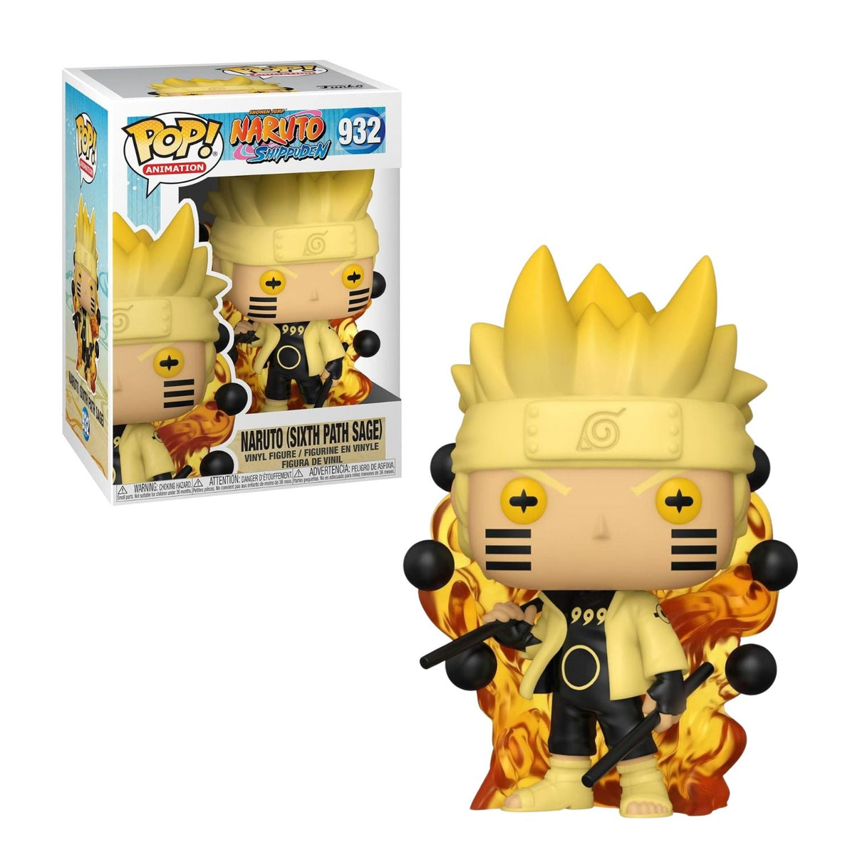 Funko Pop! Naruto Six Path Sage 932 - Naruto Shippuden - Geek Plus