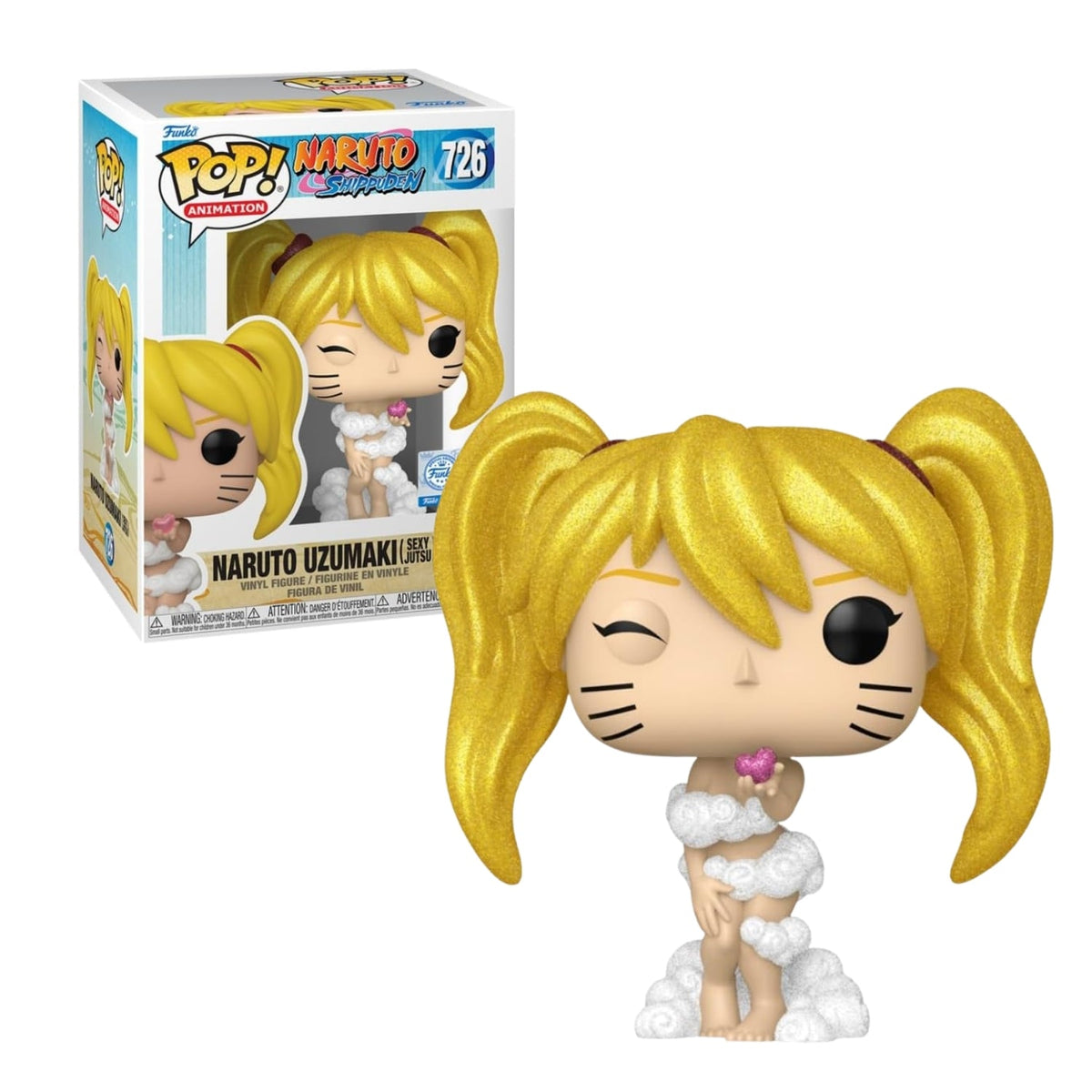 Funko Pop! Naruto Uzumaki (Sexy Jutsu) 726 - Naruto Shippuden - Geek Plus