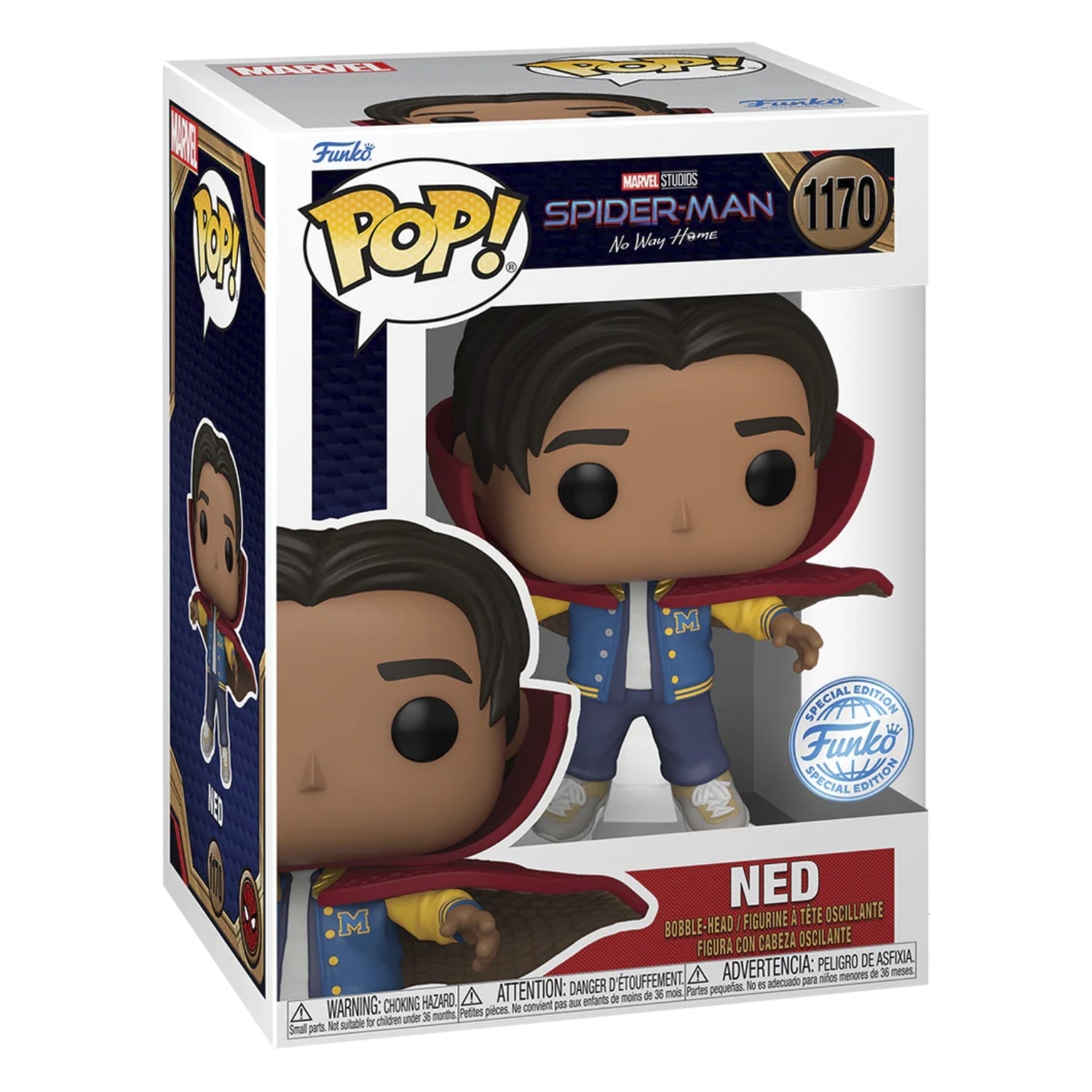 Funko Pop! Ned 1170 (Special Edition) - Marvel Homem - Aranha - Geek Plus