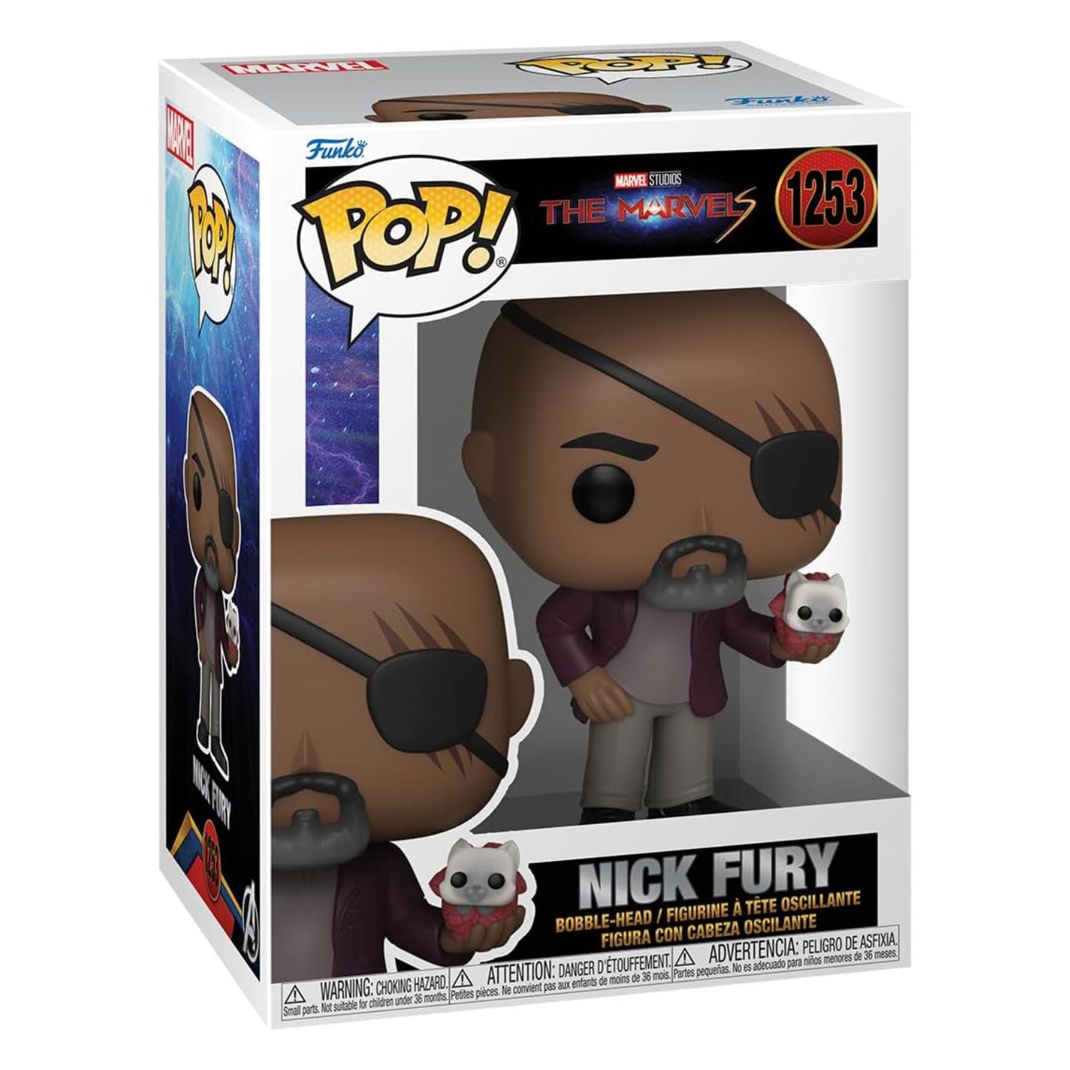 Funko Pop! Nick Fury 1253 - Marvel - Geek Plus