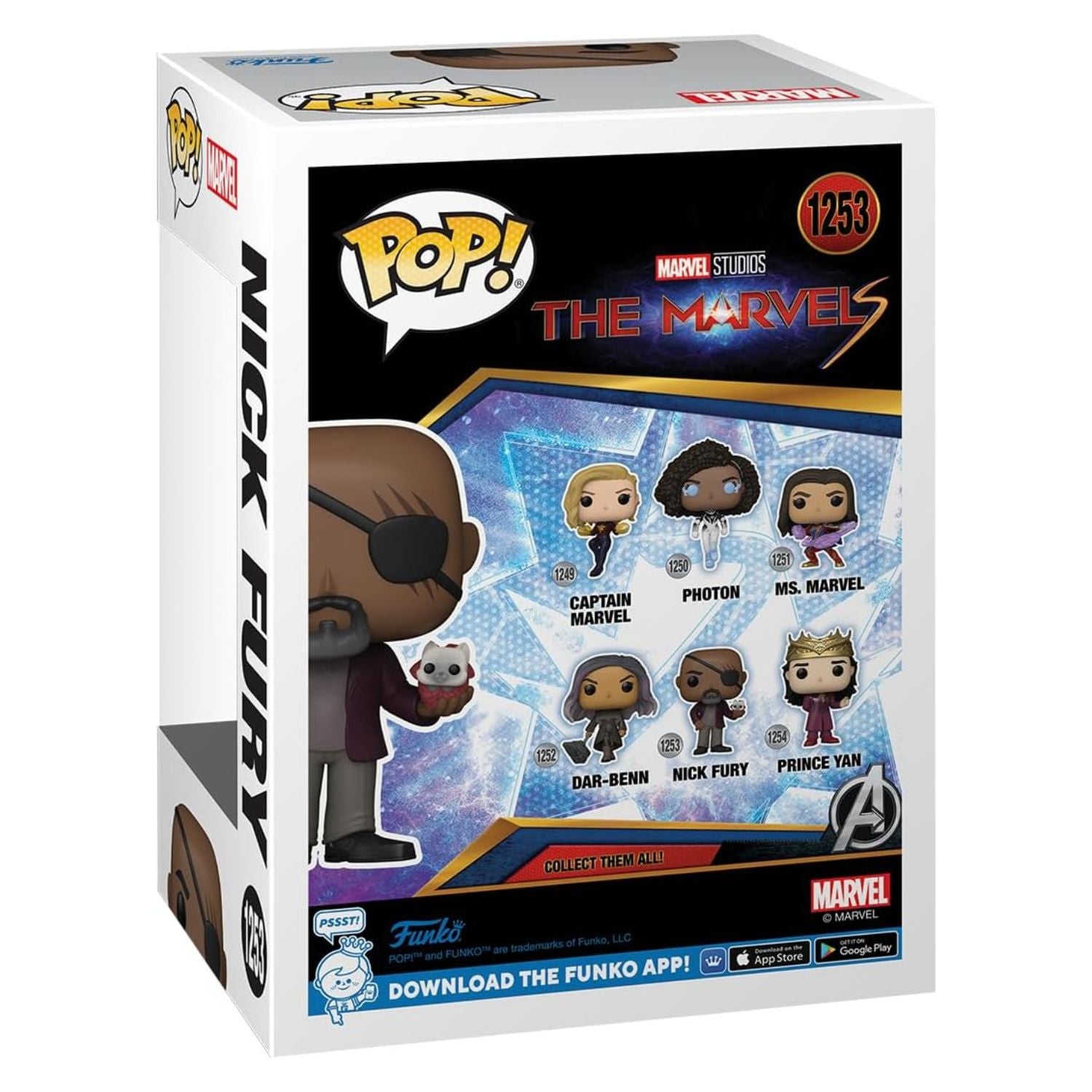 Funko Pop! Nick Fury 1253 - Marvel - Geek Plus
