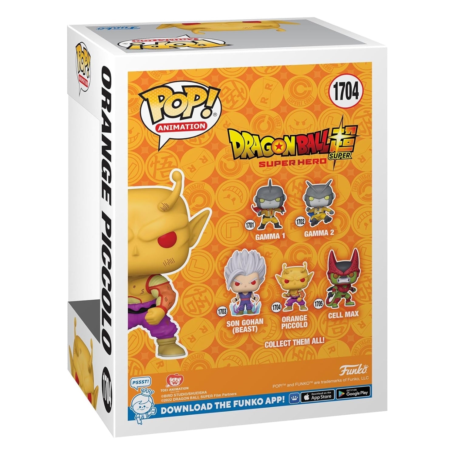 Funko Pop! Orange Piccolo 1704 - Dragon Ball Z - Geek Plus