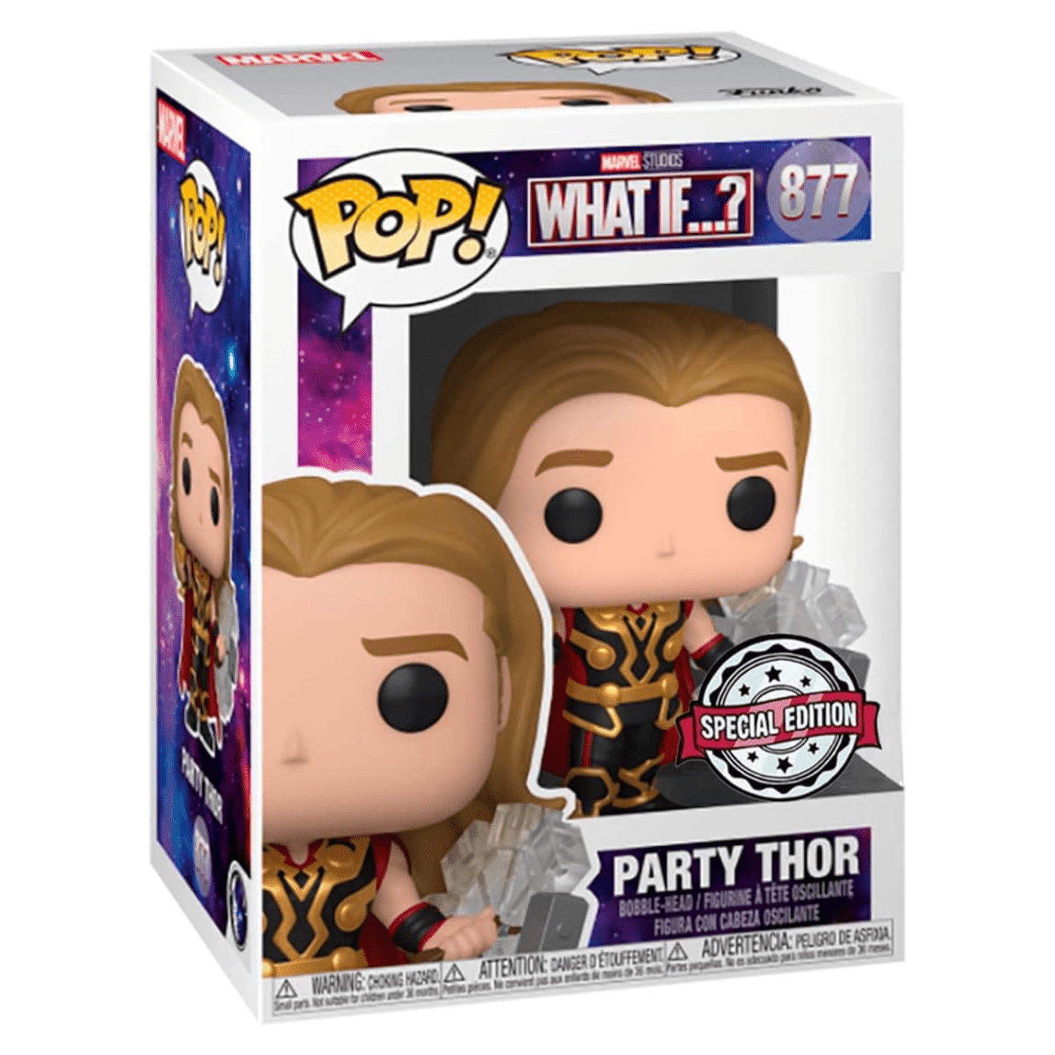 Funko Pop! Party Thor 877 (Special Edition) - Marvel What If...? - Geek Plus