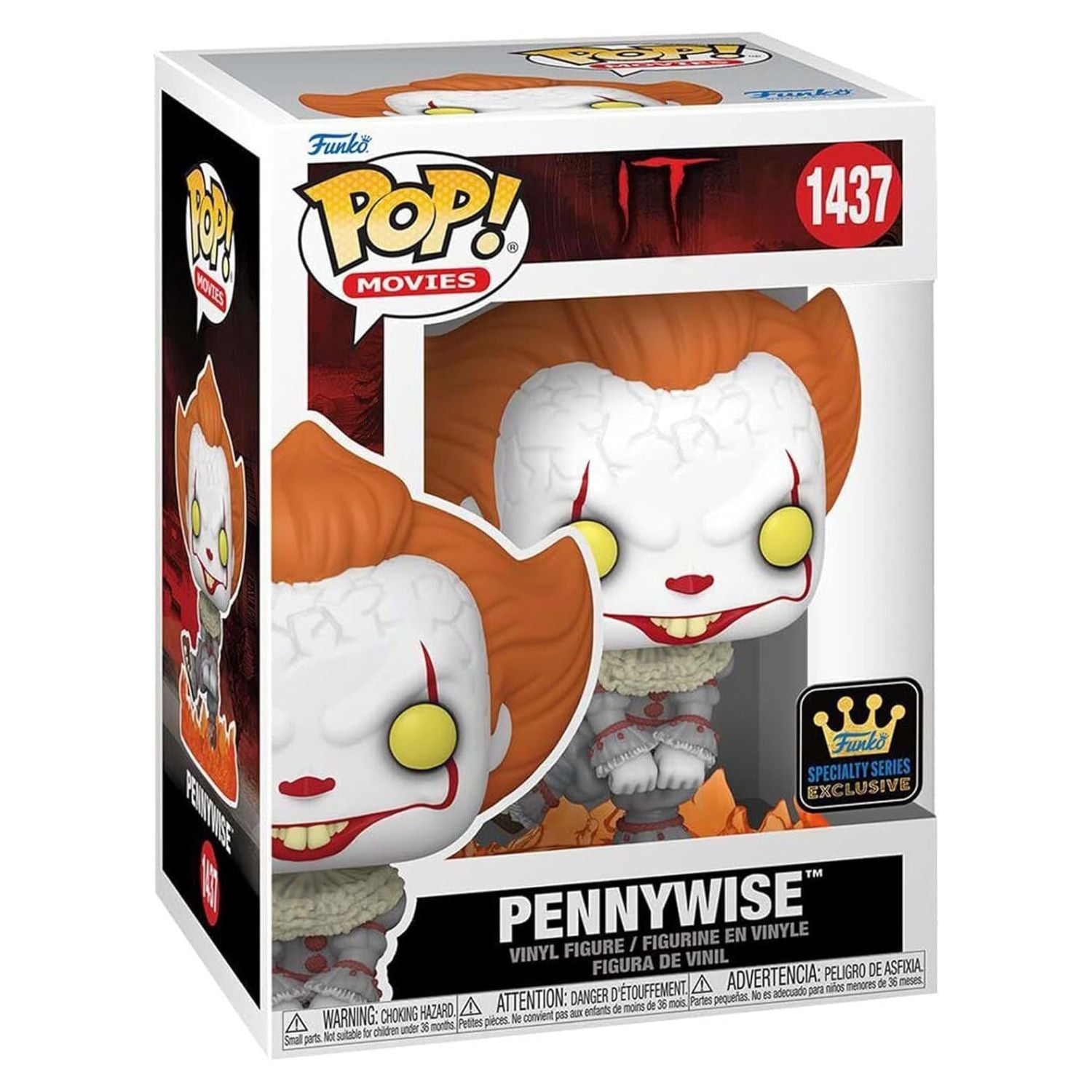 Funko Pop! Pennywise Dançando 1437 - It A Coisa (Exclusive) - Geek Plus