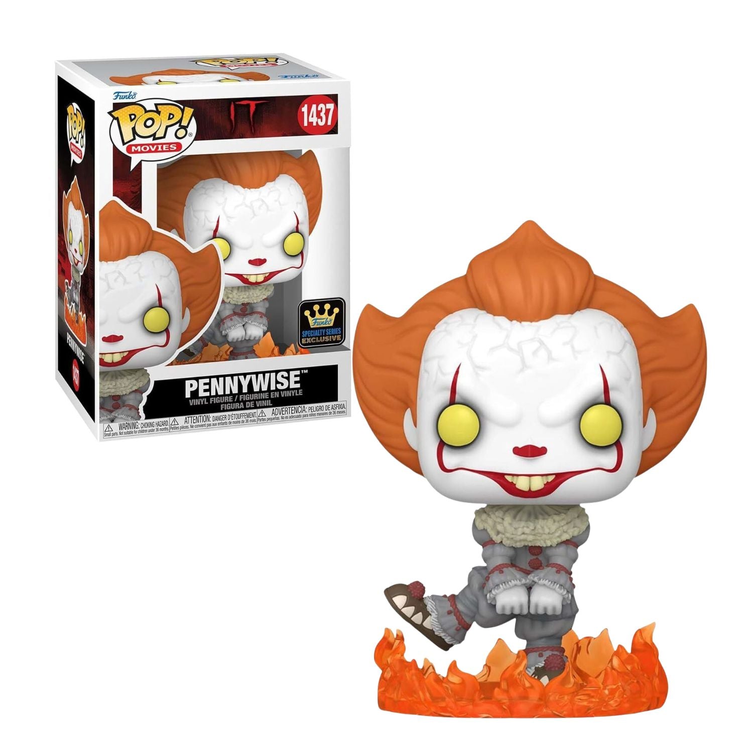 Funko Pop! Pennywise Dançando 1437 - It A Coisa (Exclusive) - Geek Plus