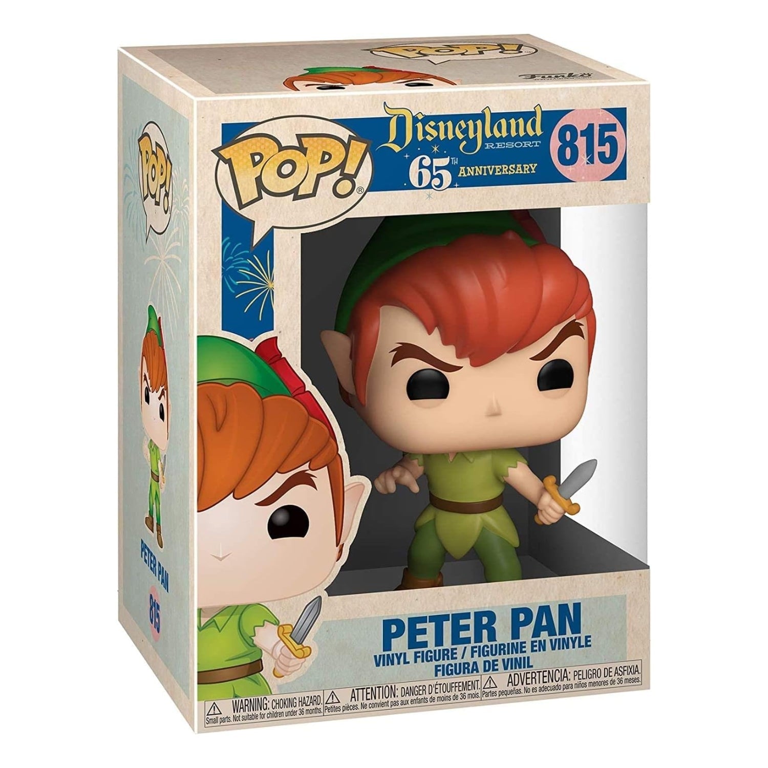 Funko Pop! Peter Pan 815 - Disney - Geek Plus