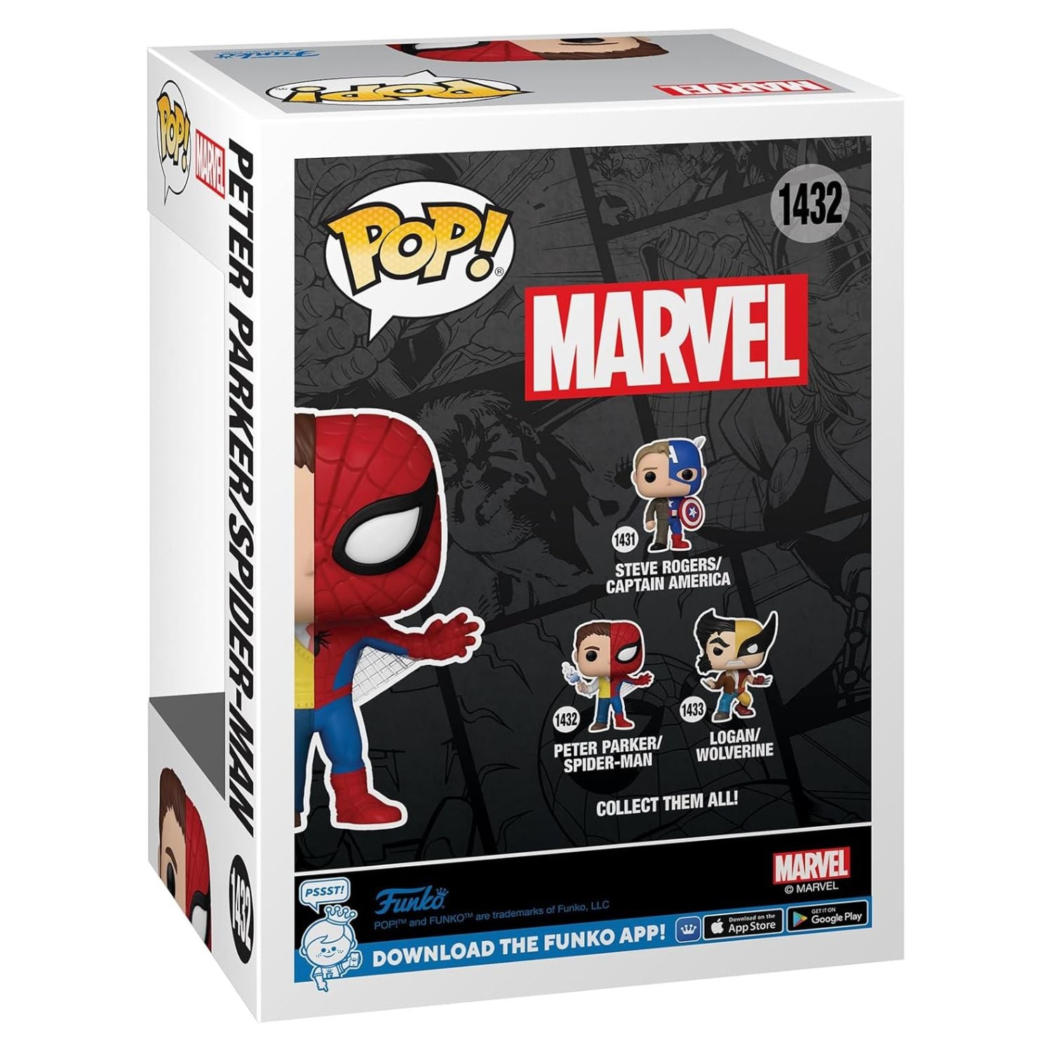 Funko Pop! Peter Parker/Spider - Man 1432 - Marvel Homem - Aranha - Geek Plus