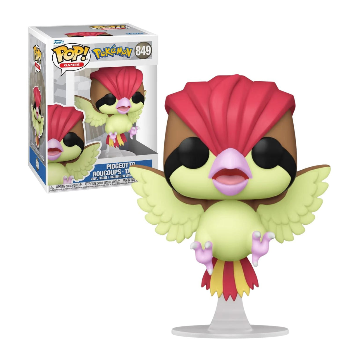 Funko Pop! Pidgeotto 849 - Pokémon - Geek Plus