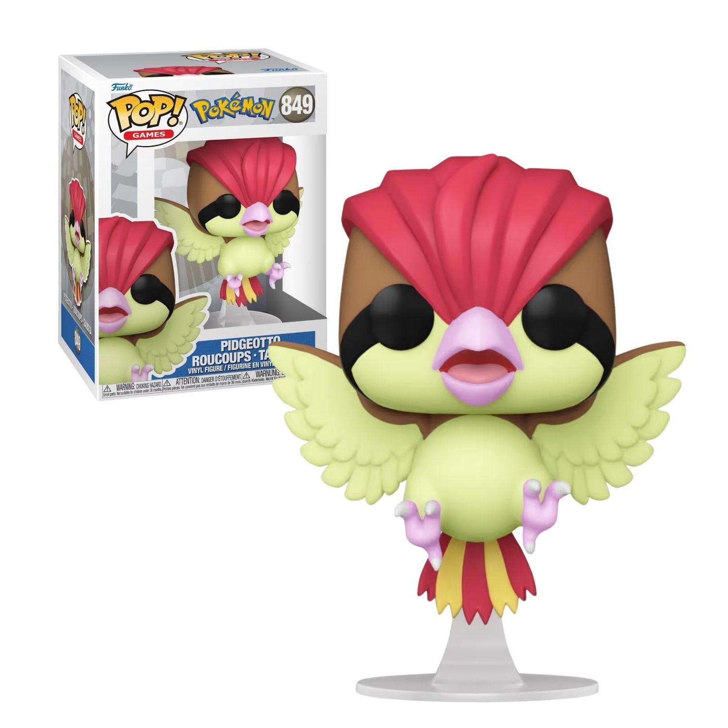 Funko Pop! Pidgeotto 849 - Pokémon - Geek Plus