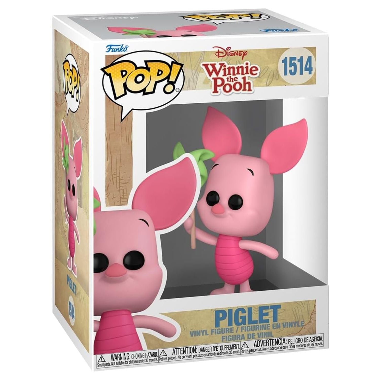 Funko Pop! Piglet (Leitão) 1514 - Disney Winnie The Pooh - Geek Plus