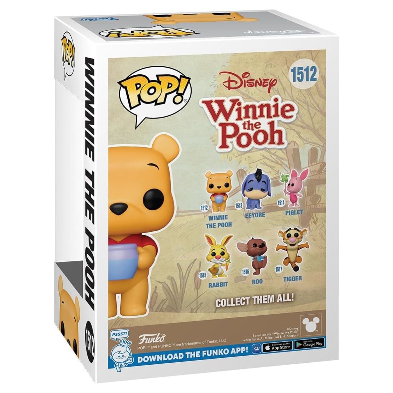 Funko Pop! Pooh 1512 - Disney Ursinho Pooh - Geek Plus