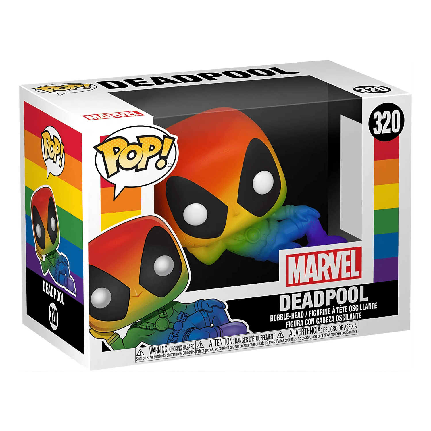 Funko Pop! Pride Deadpool 320 - Marvel - Geek Plus
