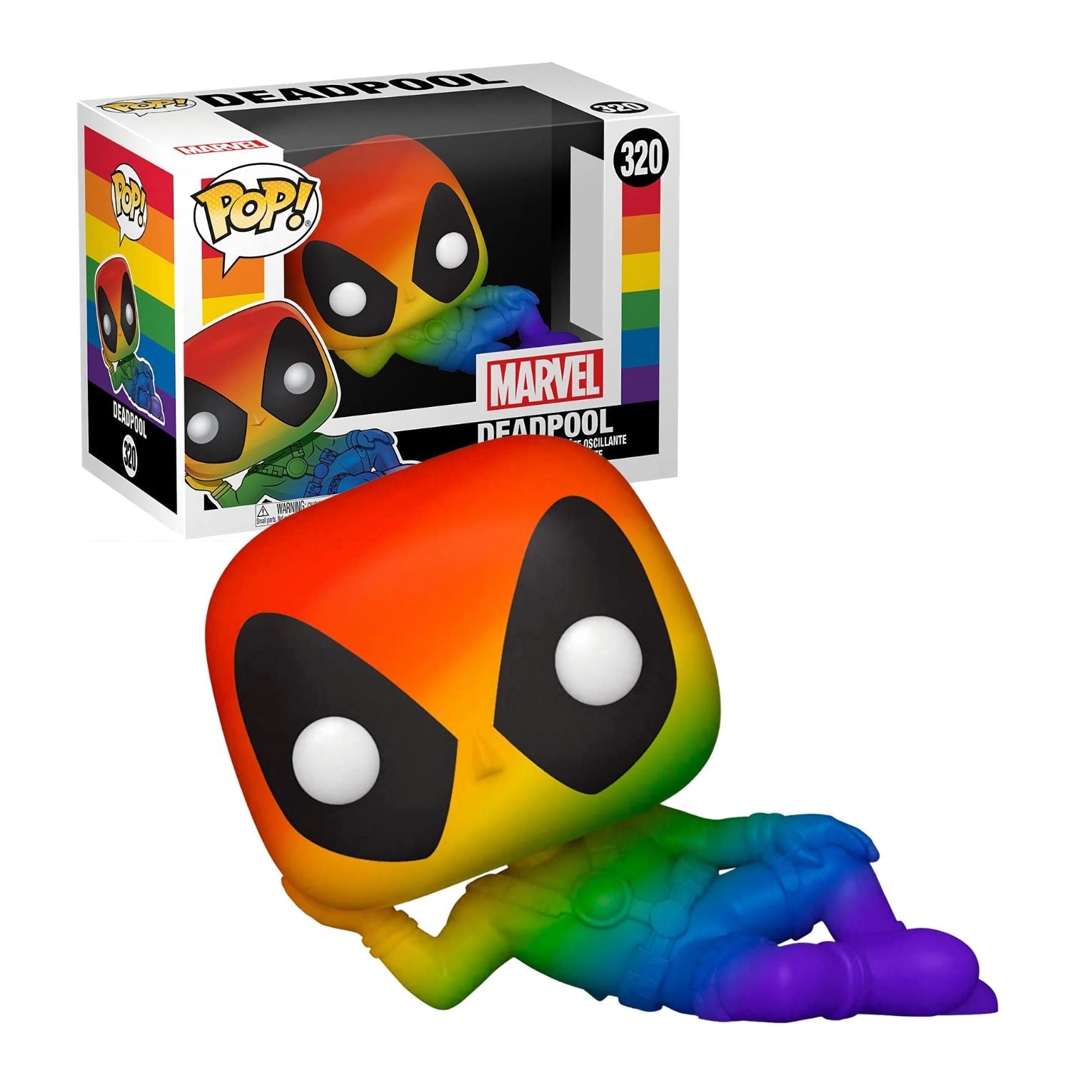 Funko Pop! Pride Deadpool 320 - Marvel - Geek Plus