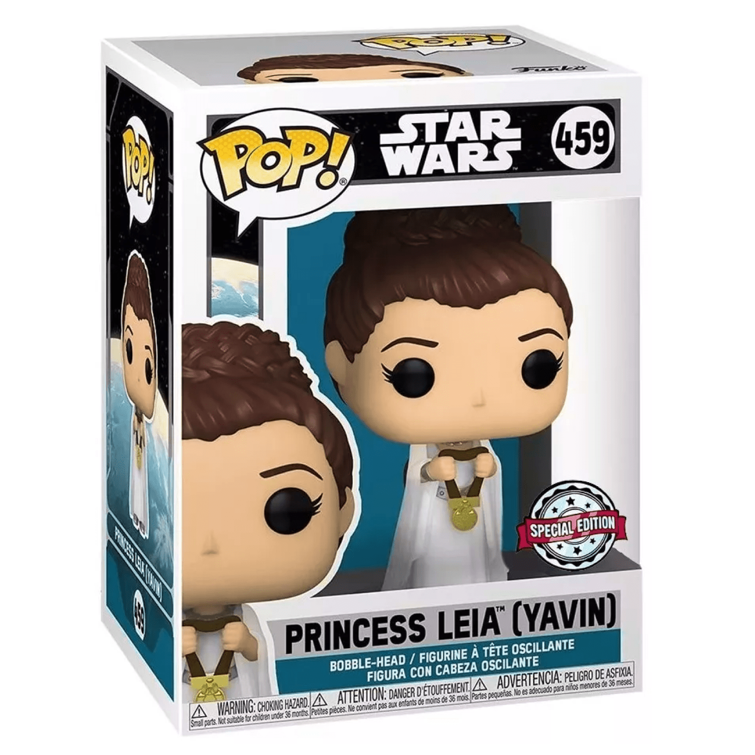 Funko Pop! Princess Leia (Yavin) 459 Special Edition - Star Wars - Geek Plus