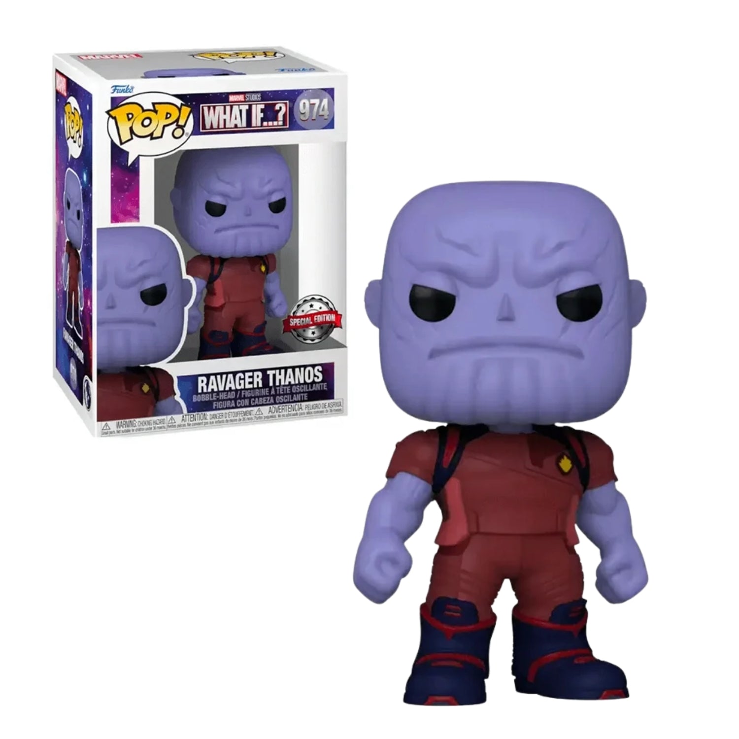 Funko Pop! Ravager Thanos (Thanos Saqueador) 974 (Special Edition) - Marvel Os Vingadores - Geek Plus