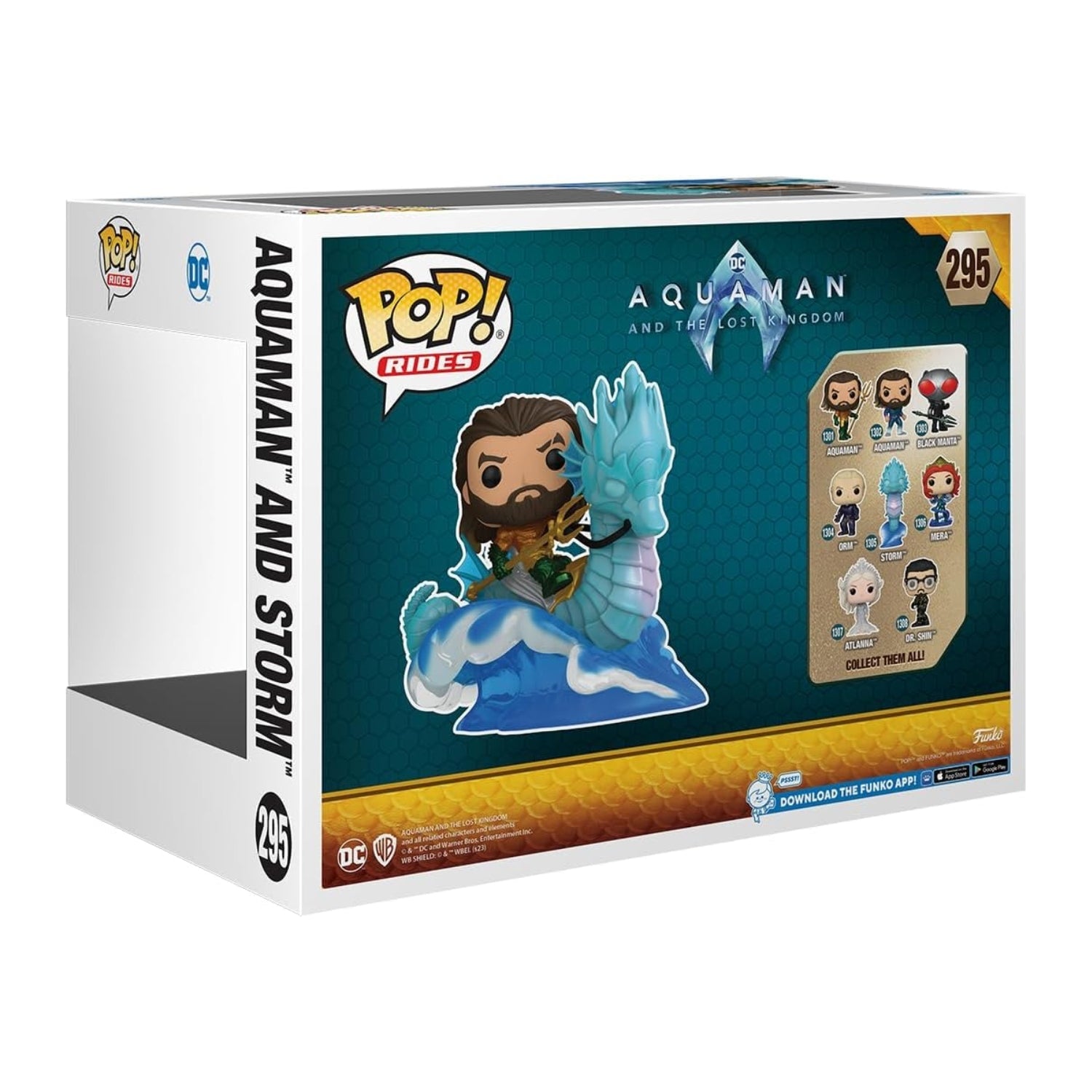 Funko Pop! Rides Aquaman and Storm 295 Super Sized - DC - Geek Plus