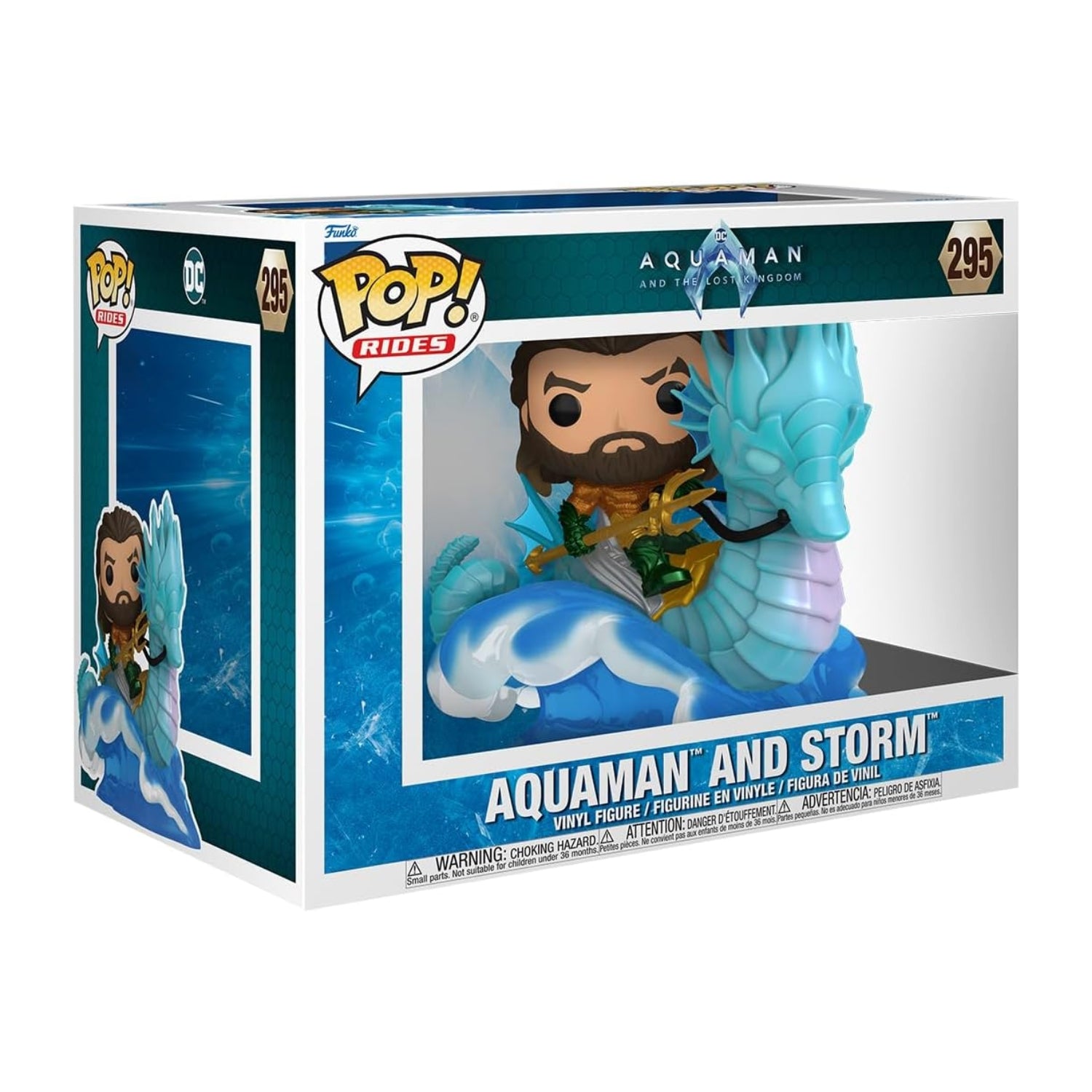 Funko Pop! Rides Aquaman and Storm 295 Super Sized - DC - Geek Plus