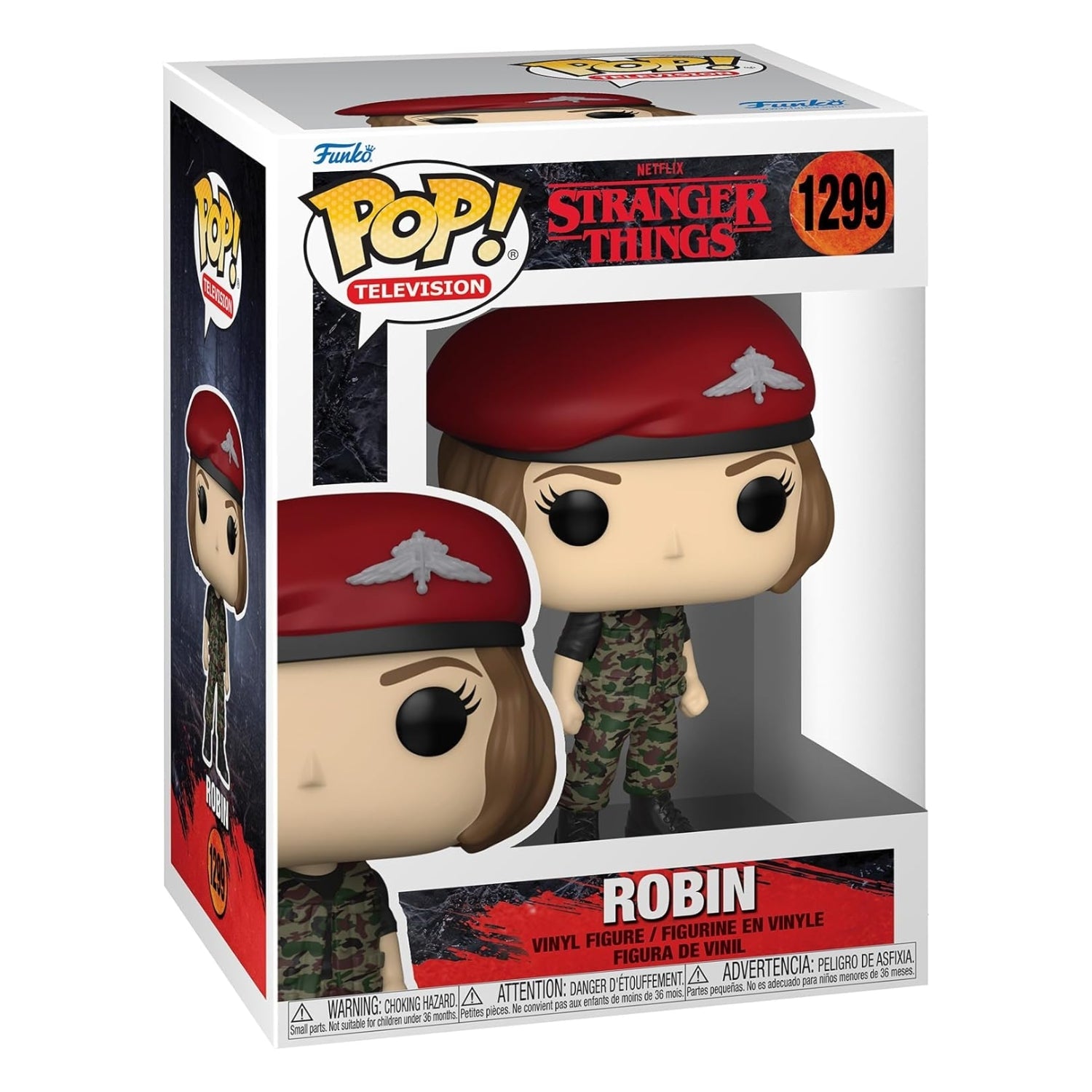 Funko Pop! Robin (Roupa de Caçadora) 1299 - Stranger Things - Geek Plus