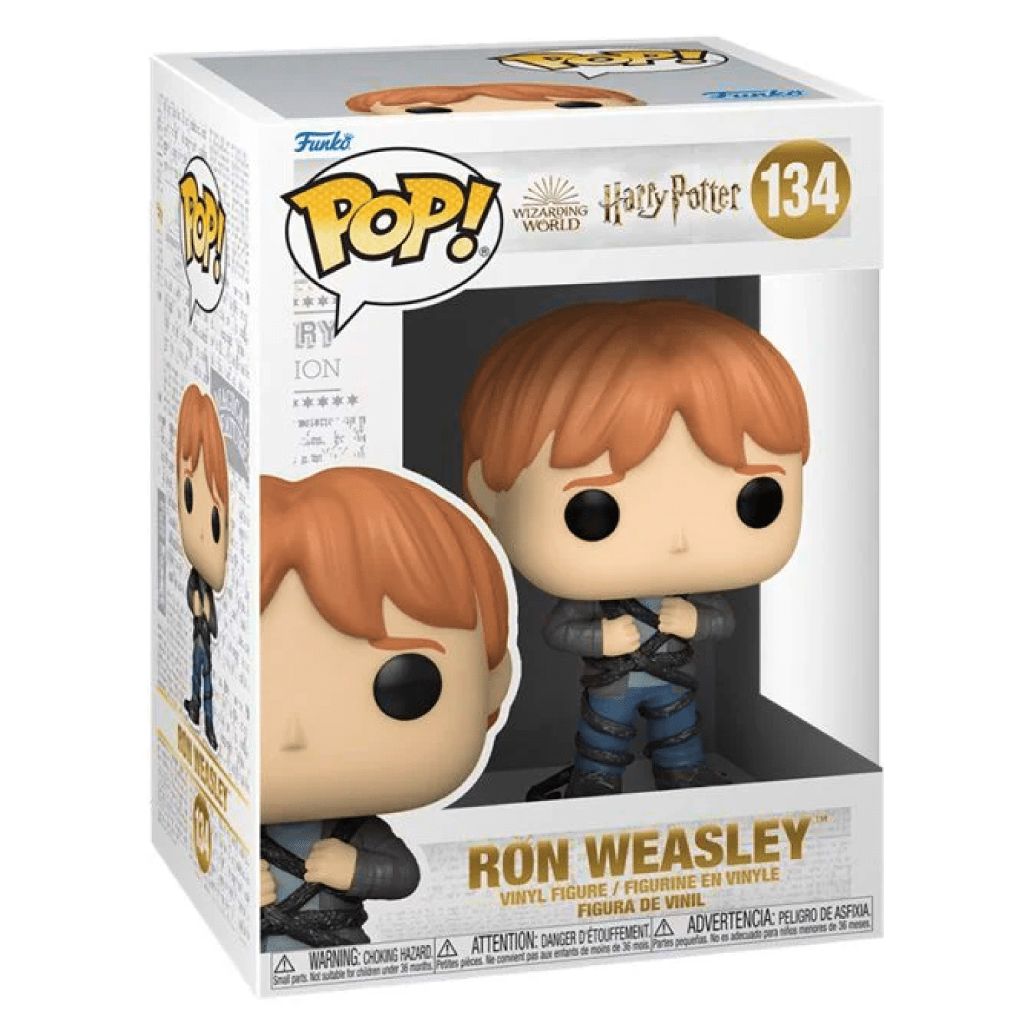 Funko Pop! Ron In Devil's Snare 134 (Visgo do Diabo) - Harry Potter - Geek Plus