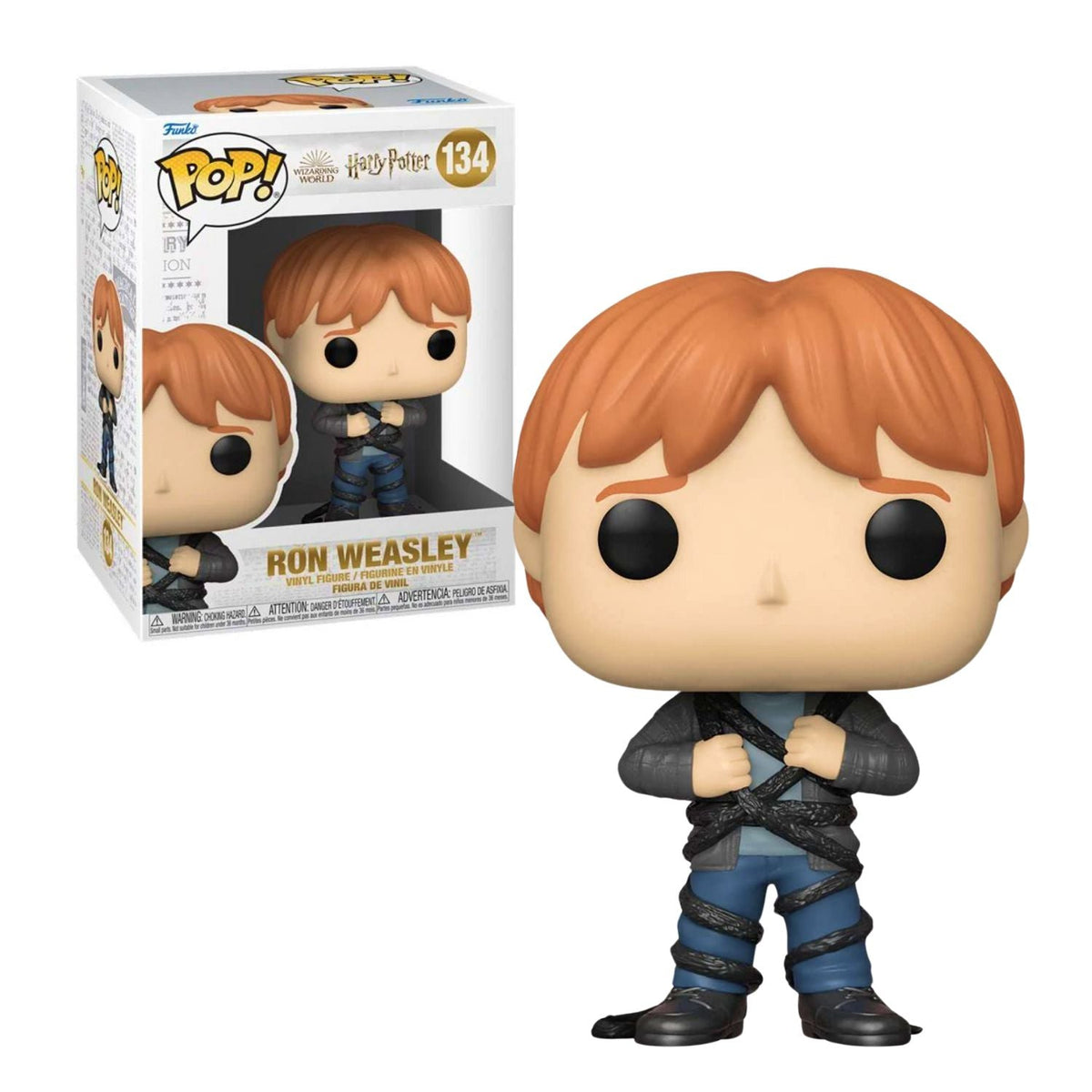 Funko Pop! Ron In Devil's Snare 134 (Visgo do Diabo) - Harry Potter - Geek Plus