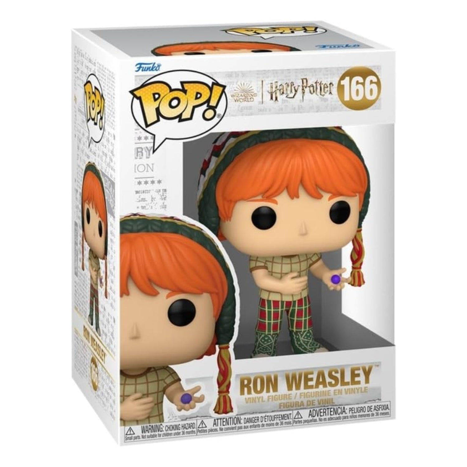 Funko Pop! Ron Weasley (com Doce) 166 - Harry Potter - Geek Plus