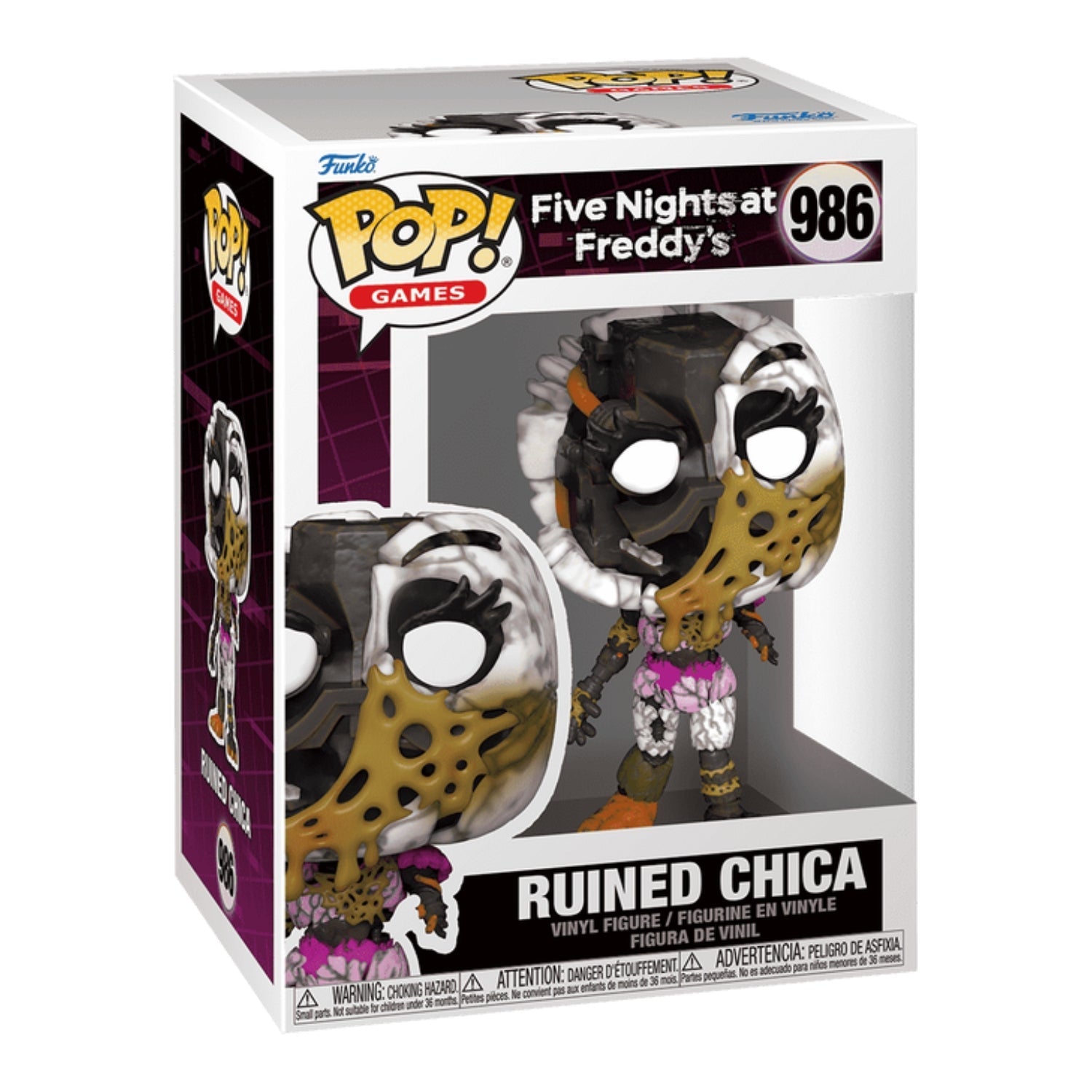 Funko Pop! Ruined Chica 986 - Five Nights at Freddy's - Geek Plus