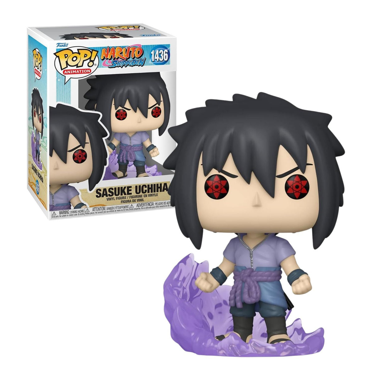 Funko Pop! Sasuke Uchiha 1436 - Naruto Shippuden - Geek Plus
