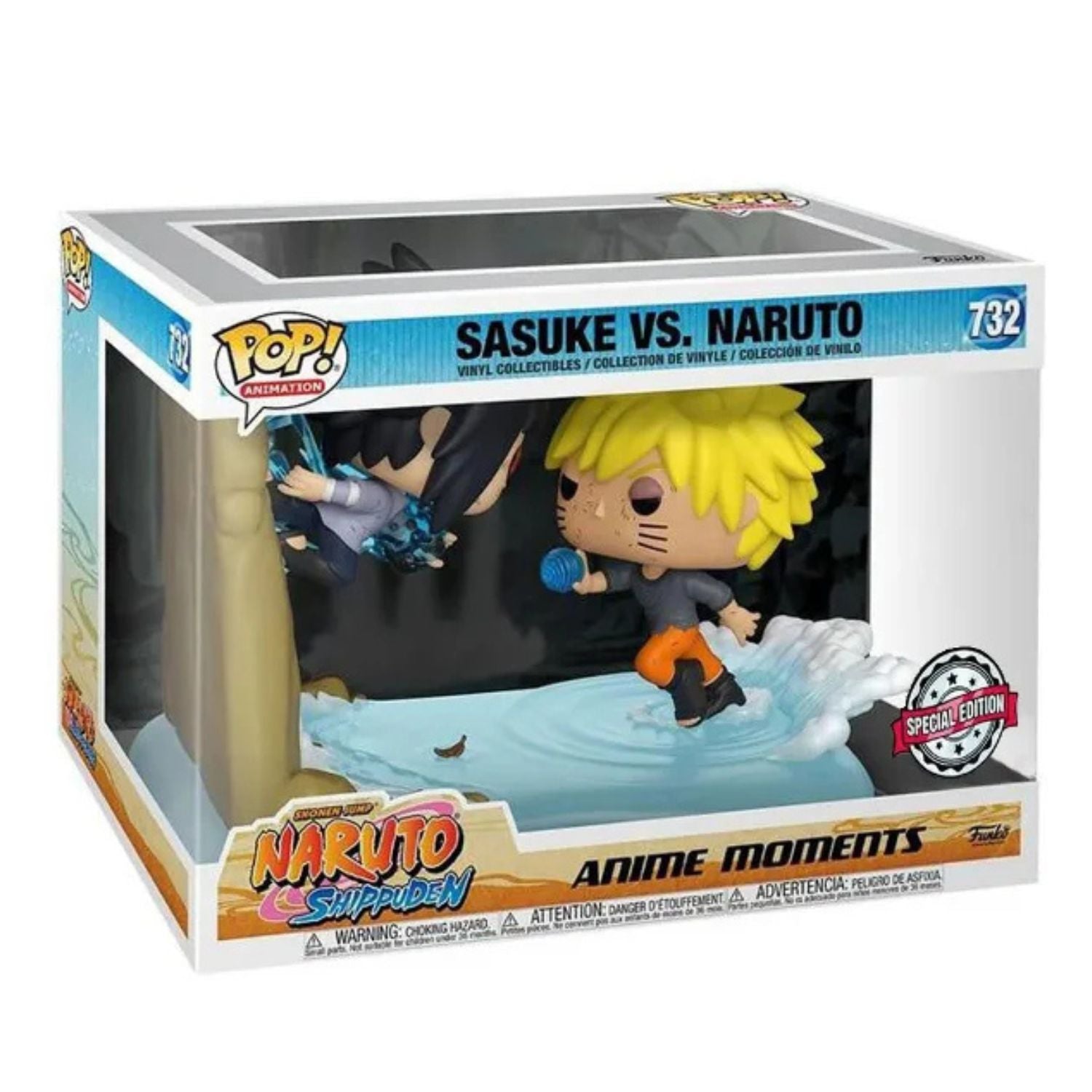 Funko Pop! Sasuke vs Naruto 732 Special Edition - Naruto Shippuden - Geek Plus