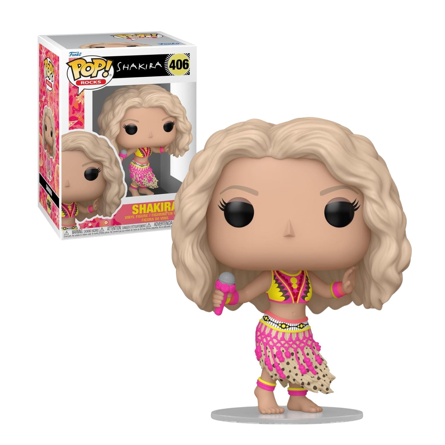 Funko Pop! Shakira Waka Waka 406 - Rocks - Geek Plus