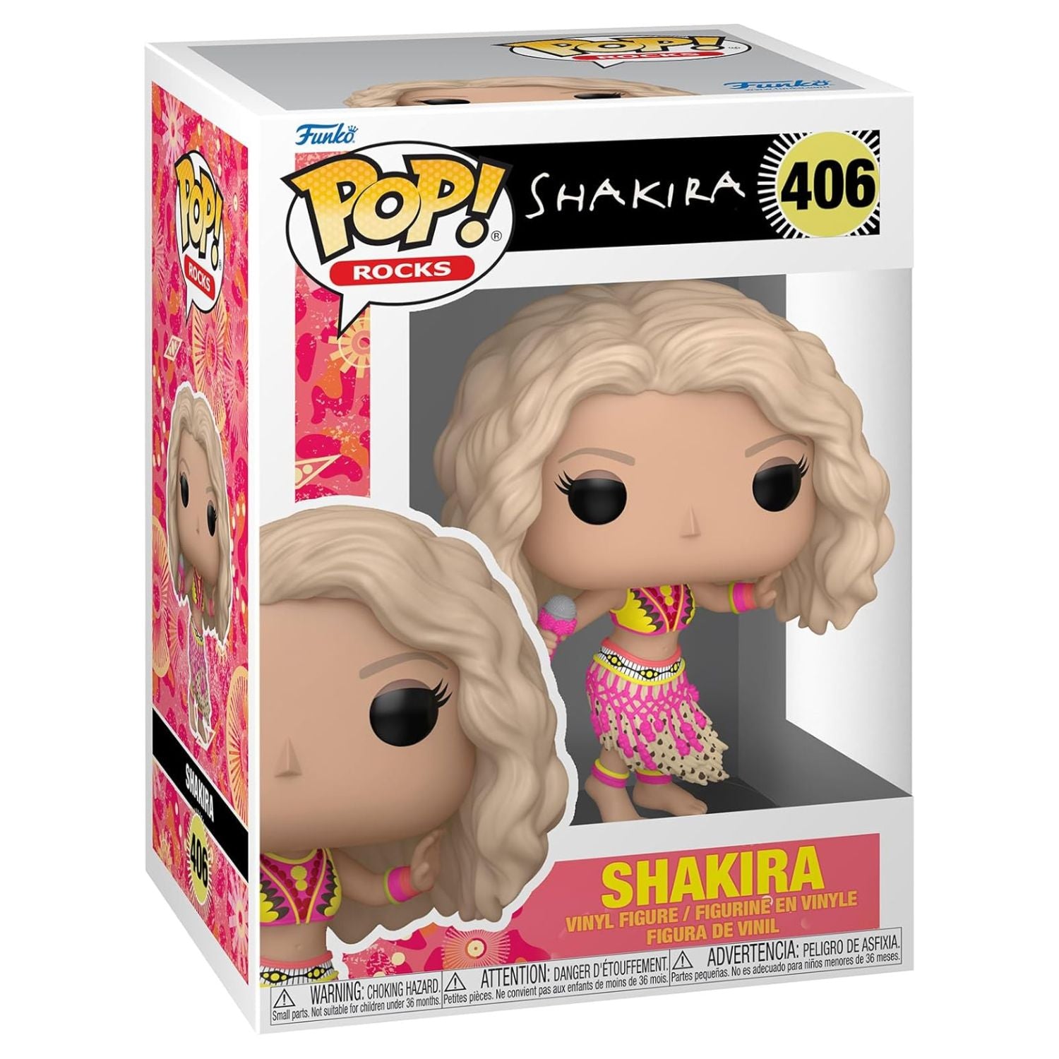 Funko Pop! Shakira Waka Waka 406 - Rocks - Geek Plus