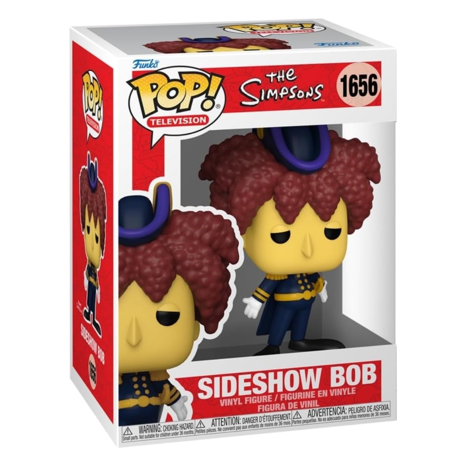Funko Pop! Sideshow Bob 1656 - Os Simpsons - Geek Plus