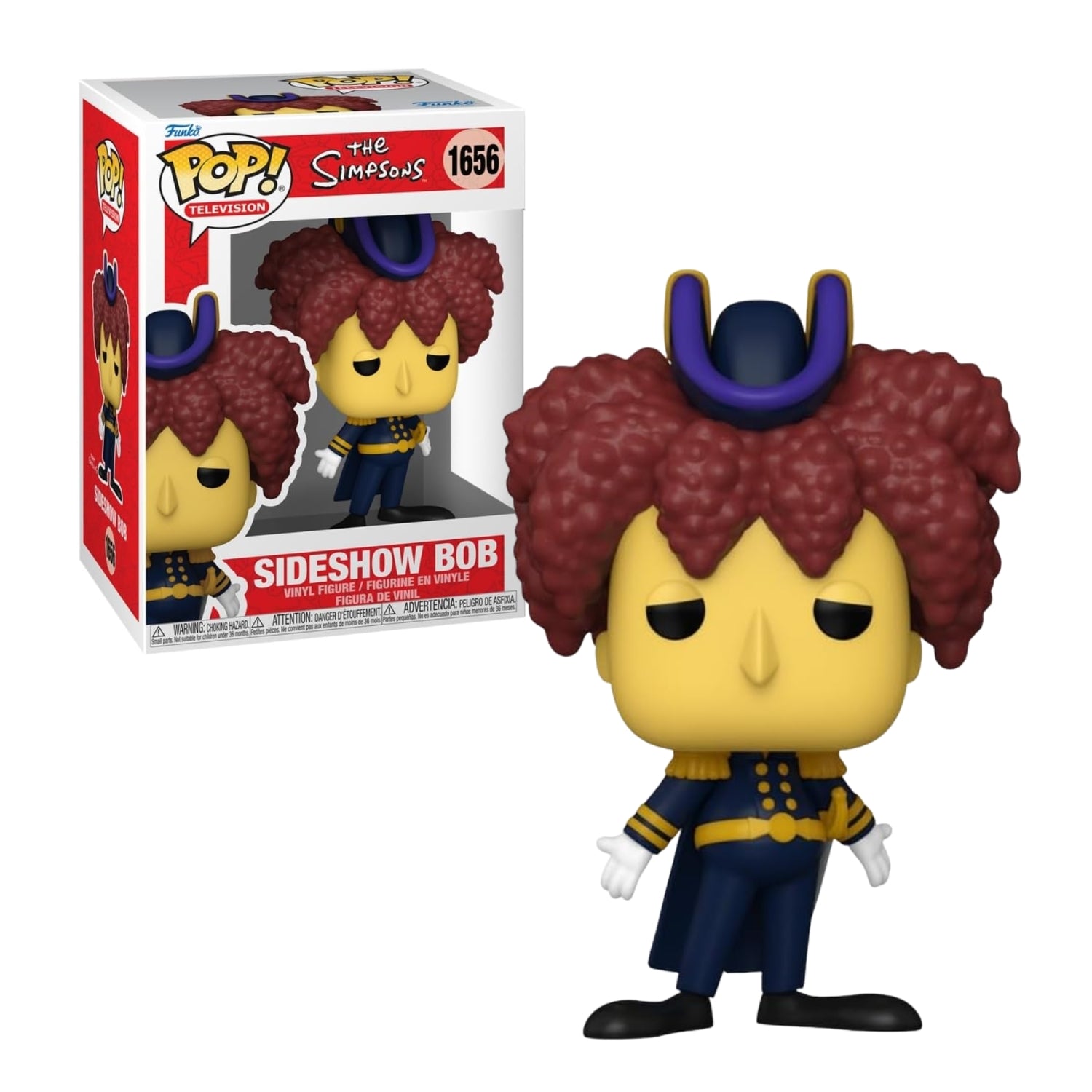 Funko Pop! Sideshow Bob 1656 - Os Simpsons - Geek Plus