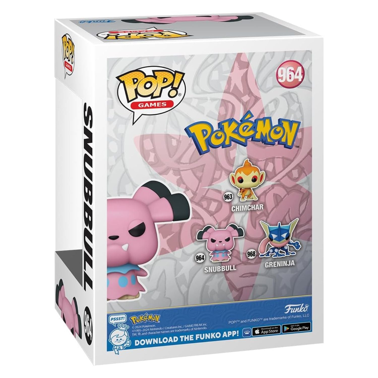 Funko Pop! Snubbull 964 - Pokémon - Geek Plus